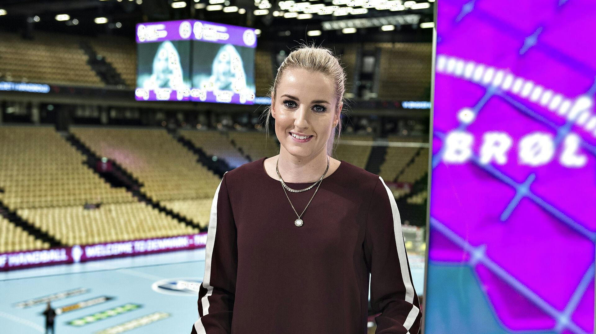 TV 2s håndboldekspert Lærke Møller er gravid for anden gang. 