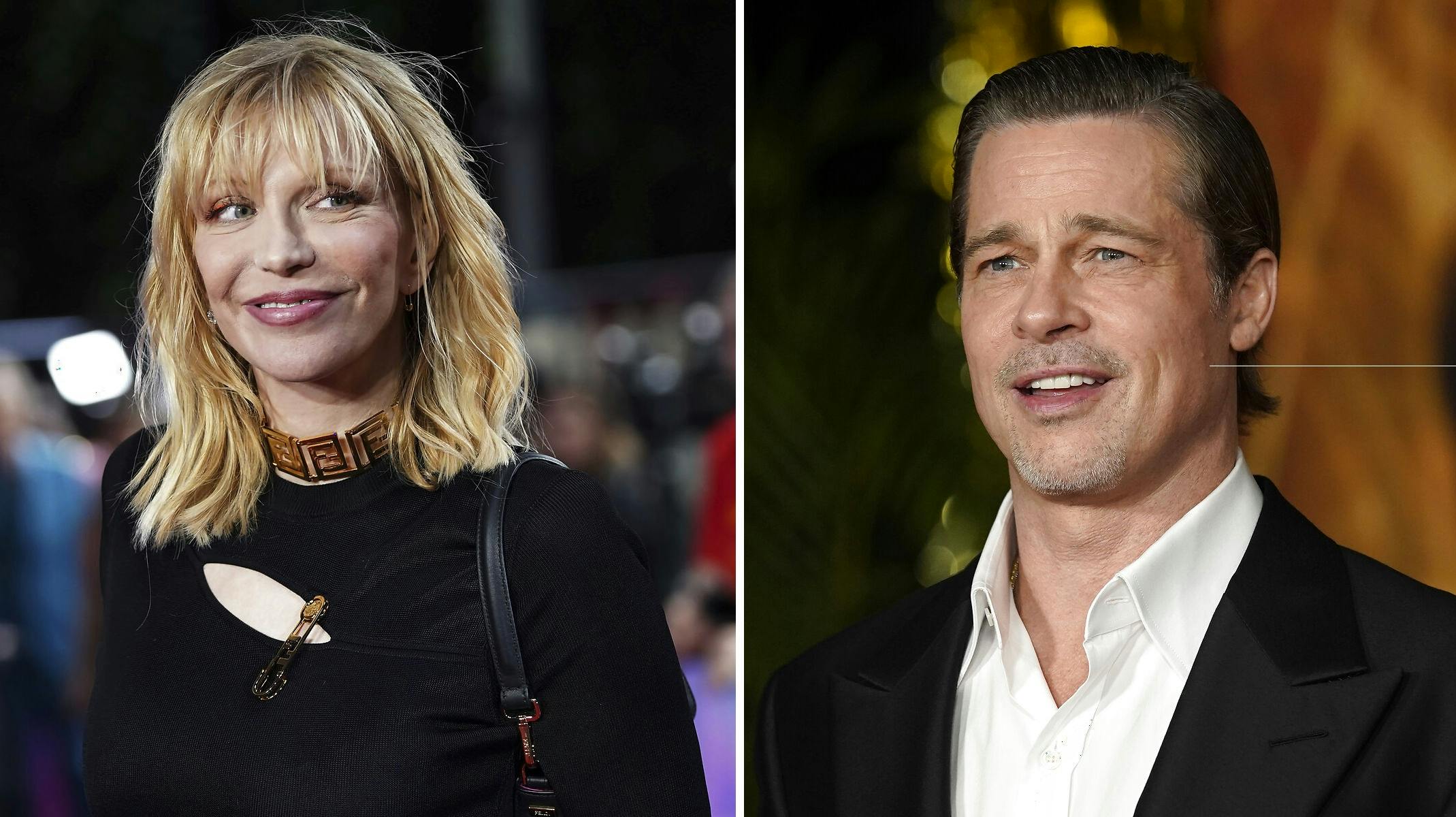 Courtney Love påstår, at Brad Pitt fik hende fyret fra ikonisk film. 
