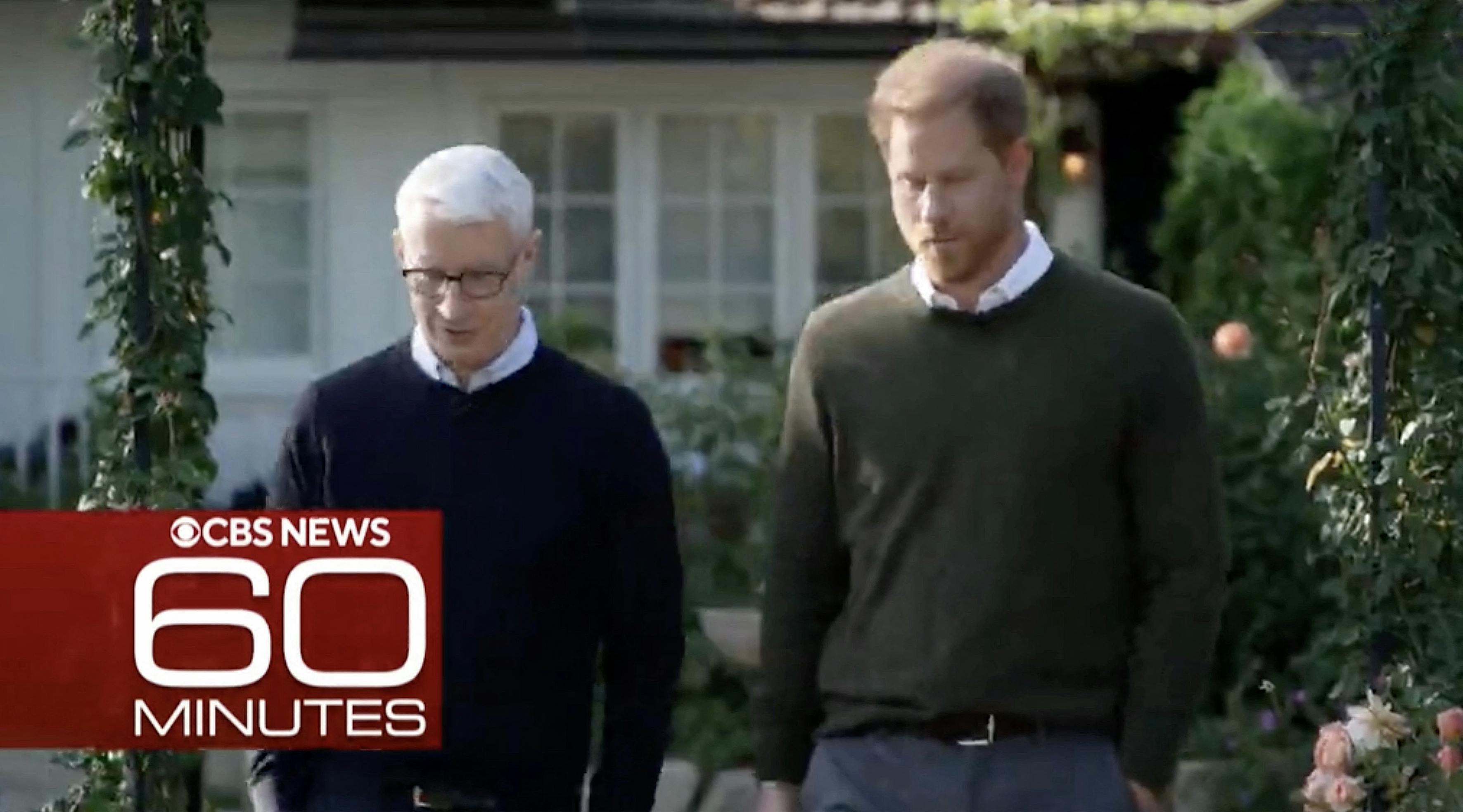 Prins Harry tager bladet fra munden i "60 Minutes": 