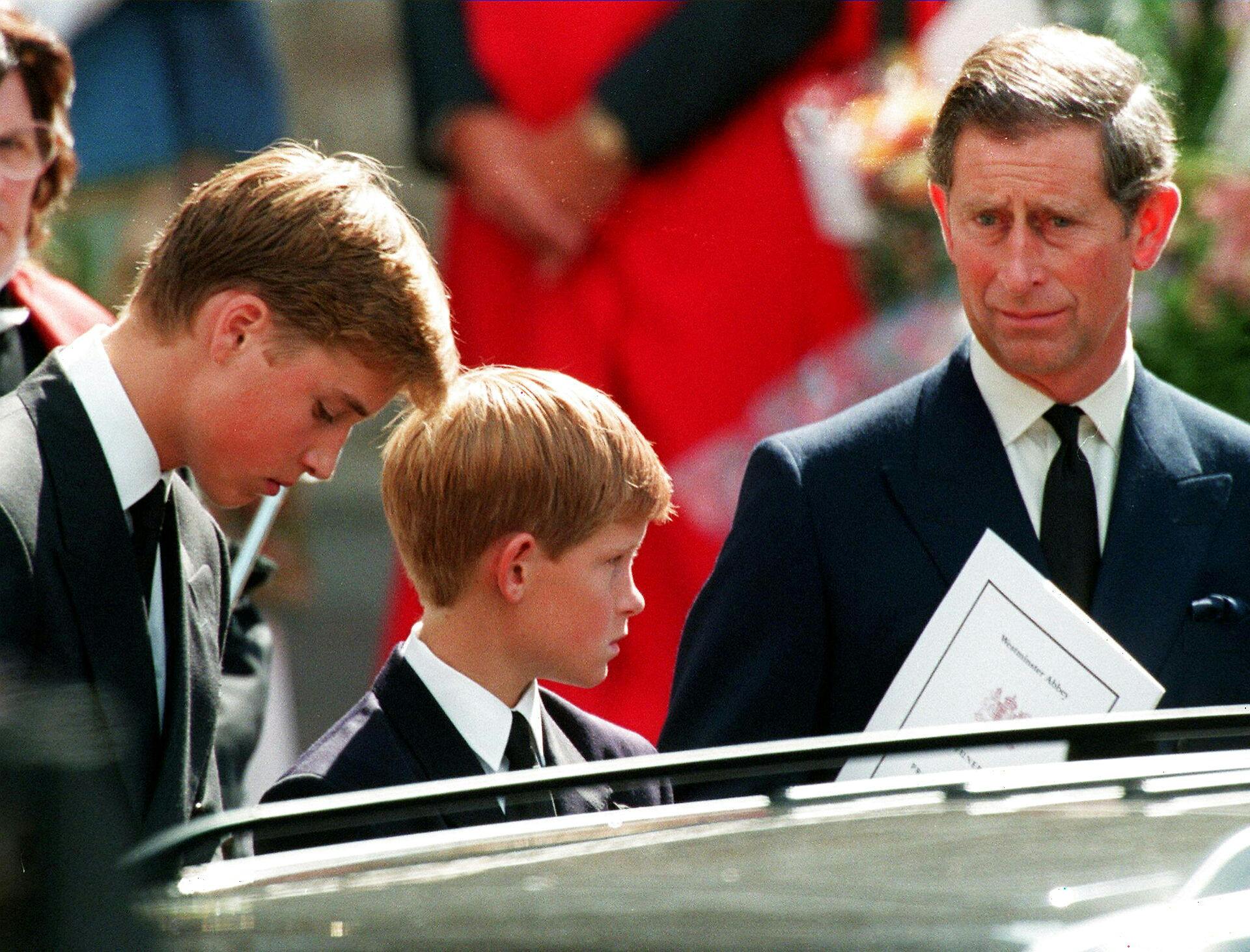 I sin nye bog fortæller prins Harry, at hans far ikke gav ham et kærligt kram efter at have meddelt, at prinsesse Diana var død. nbsp;