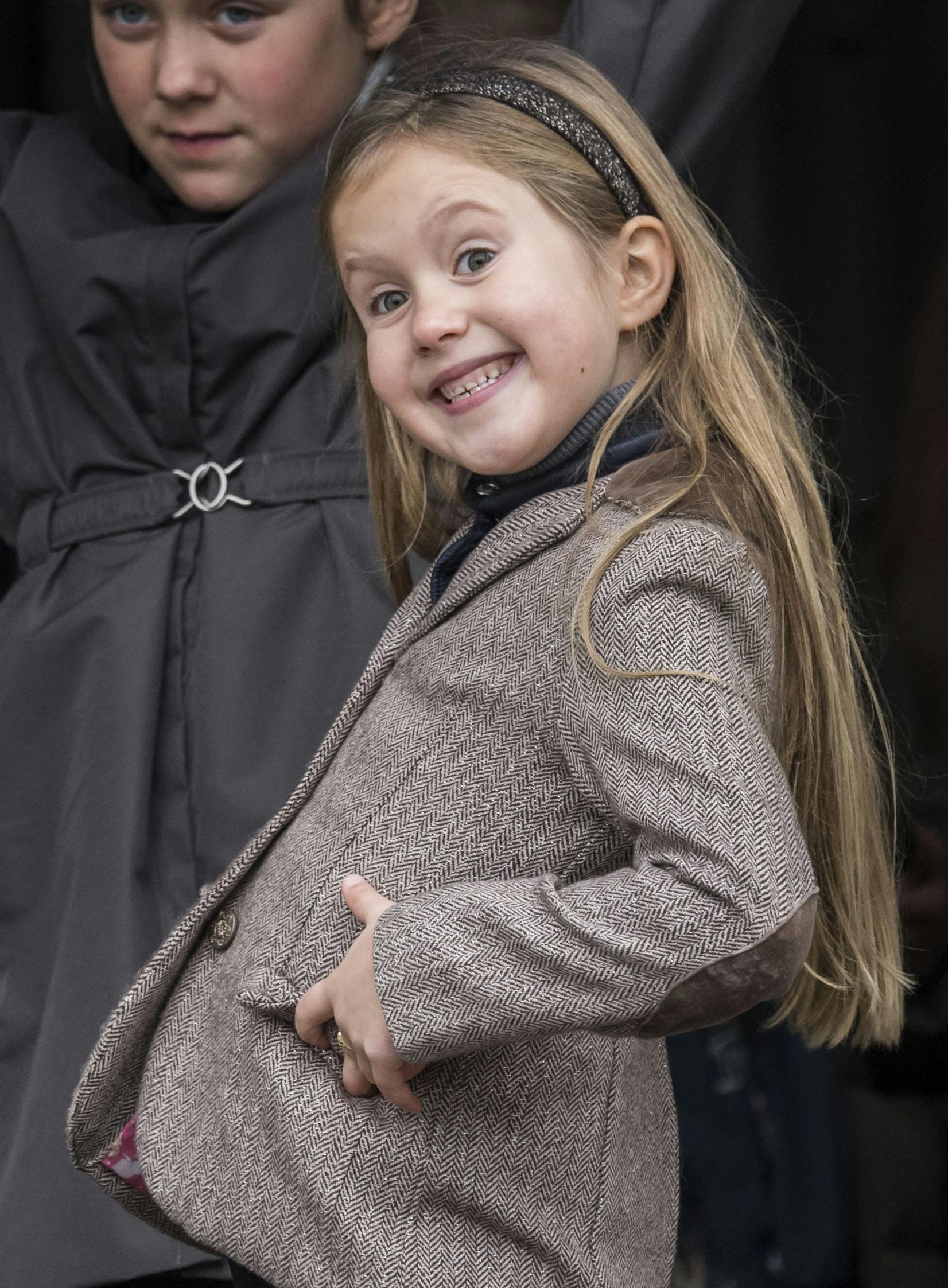 Prinsessen har flere gange vist sig som værende lidt af en spilopmager, når pressefotograferne knipser løs. 