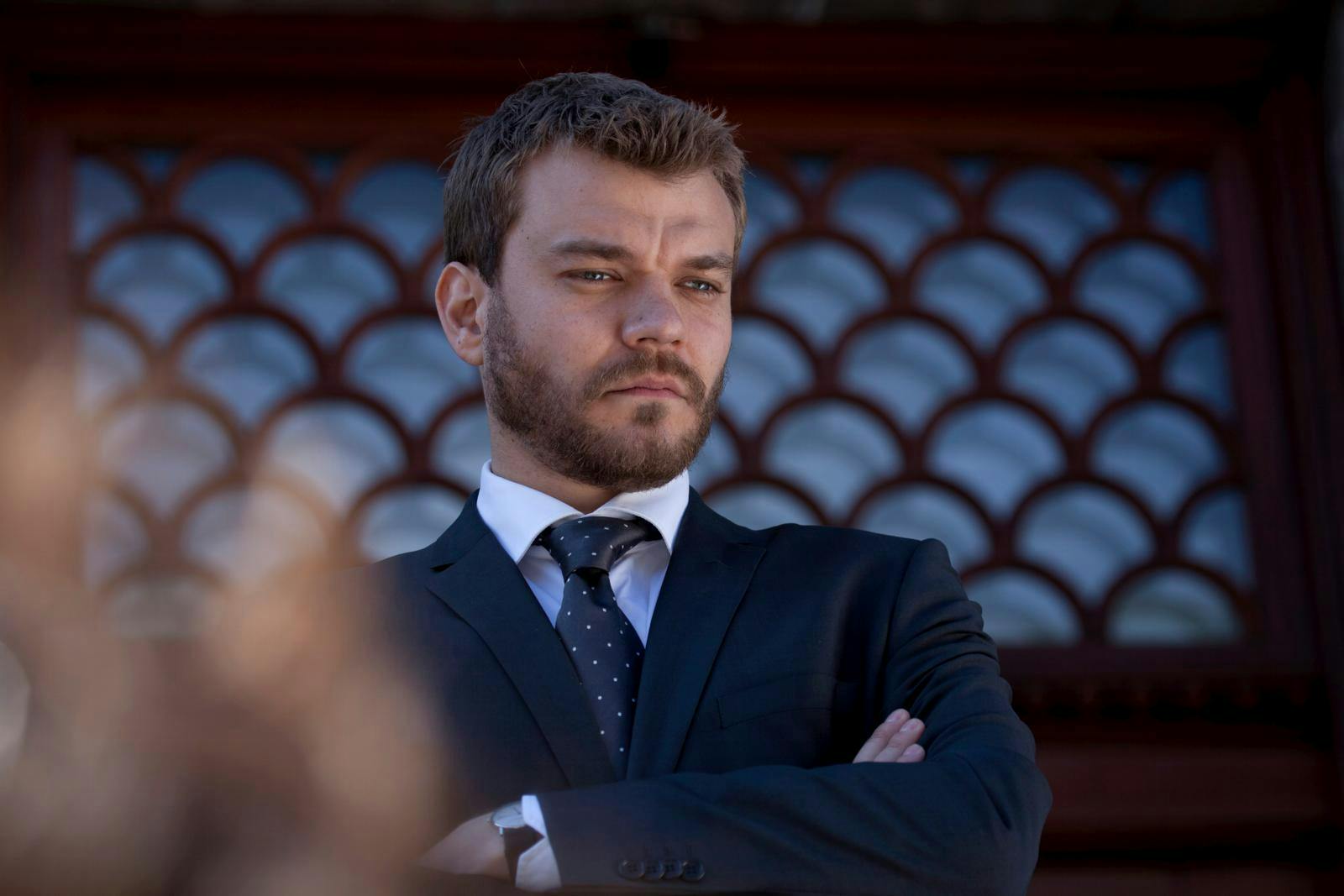 Pilou Asbæk har tidligere medvirket i tre sæsoner af "Borgen".