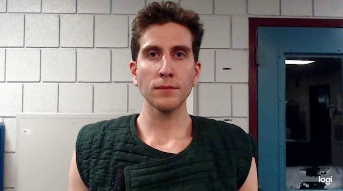 28-årige Bryan Kohberger var på juleferie hos sine forældre i Pennsylvania, da han blev pågrebet fredag 30. december.
