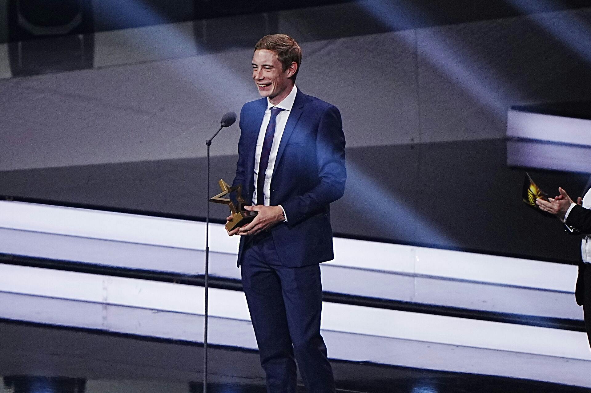 Jonas Vingegaard vandt flere store priser ved "Sport 2022".
