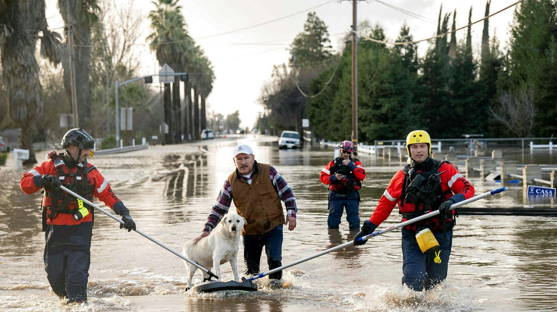 Det voldsomme vejr i Californien ser ud til at fortsætte.