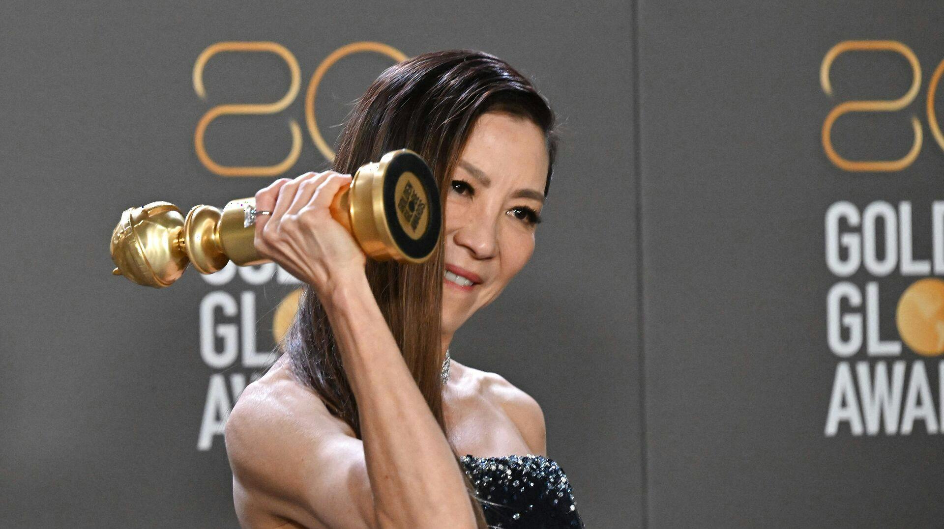 Michelle Yeoh ville absolut ikke forstyrres i sin takketale til nattens Golden Globes.
