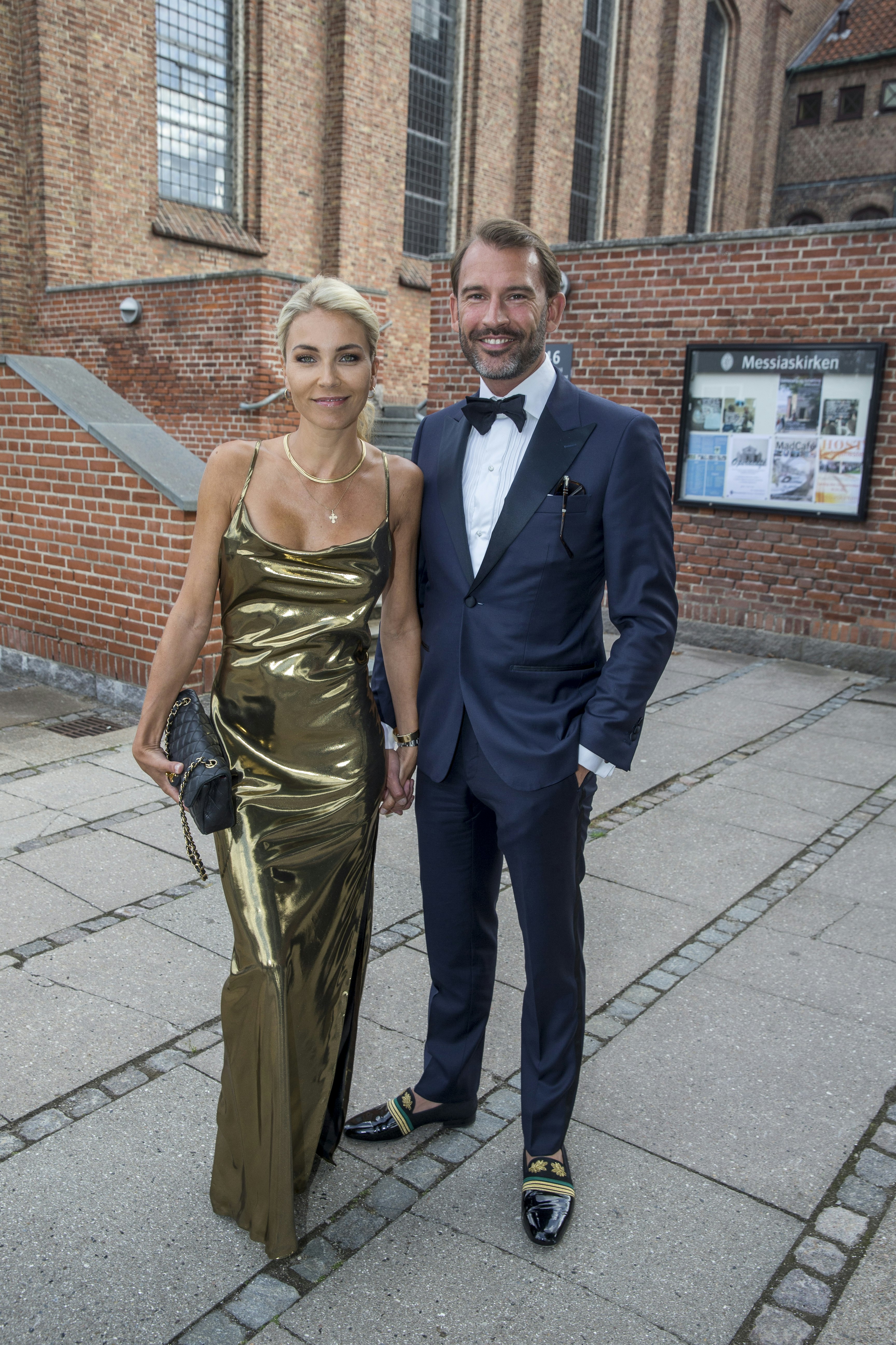 Eva Harlou y Martin Jørgensen en 2018.