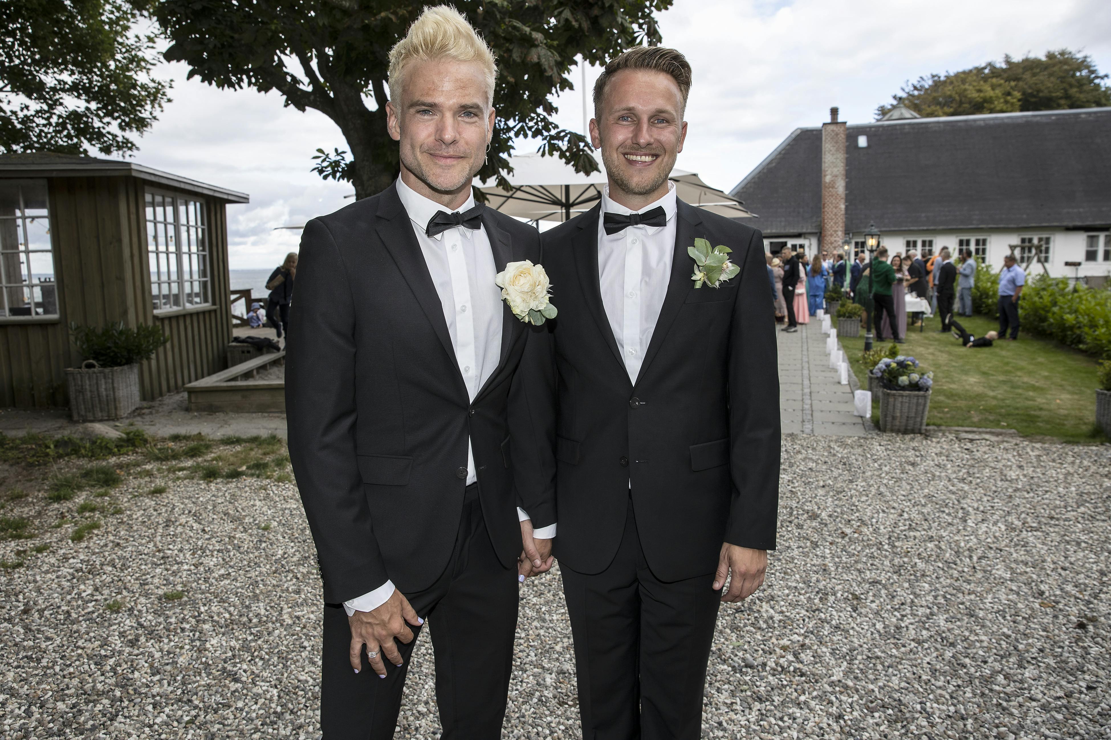 Parret blev gift i sommer, og nu er der måske en baby på vej.&nbsp;
