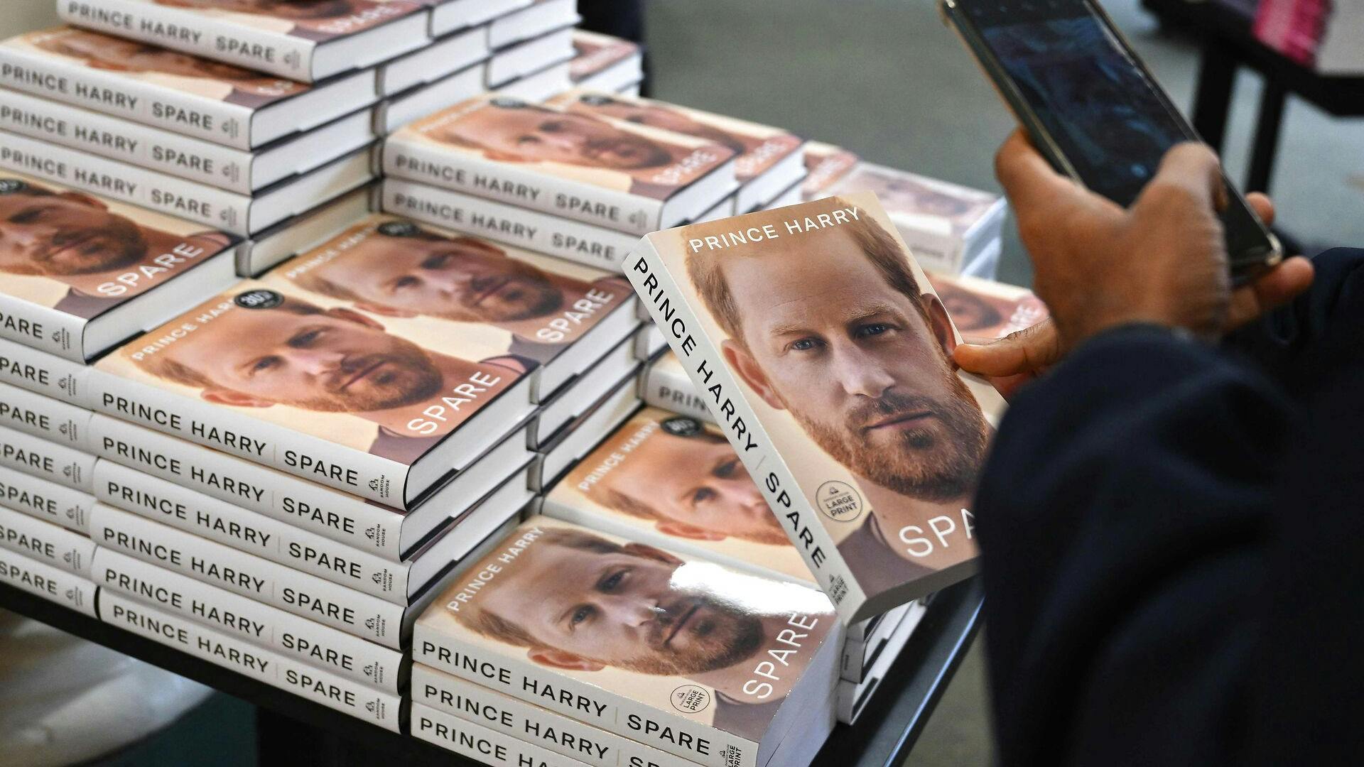 Prins Harrys bog slår rekord