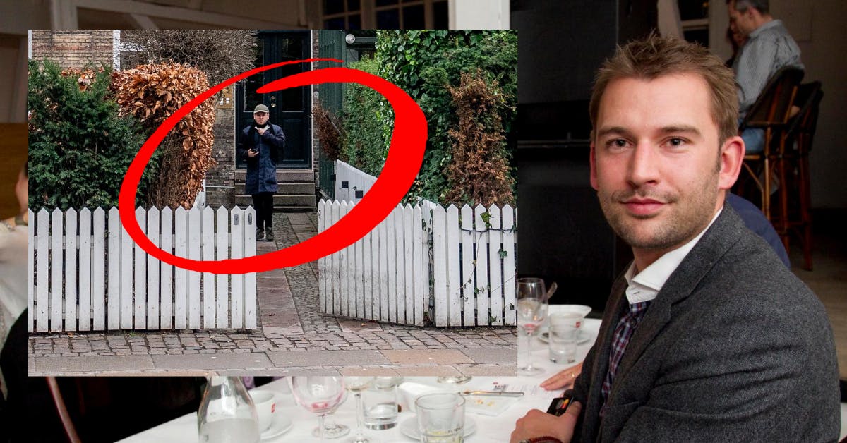 Vi måtte i arkivet for at finde et billede af Martin Jørgensen. For selvom SE og HØR fredag gjorde alt for at komme i kontakt med grevindens eks, kommer vi desværre ikke tættere på ham end her.