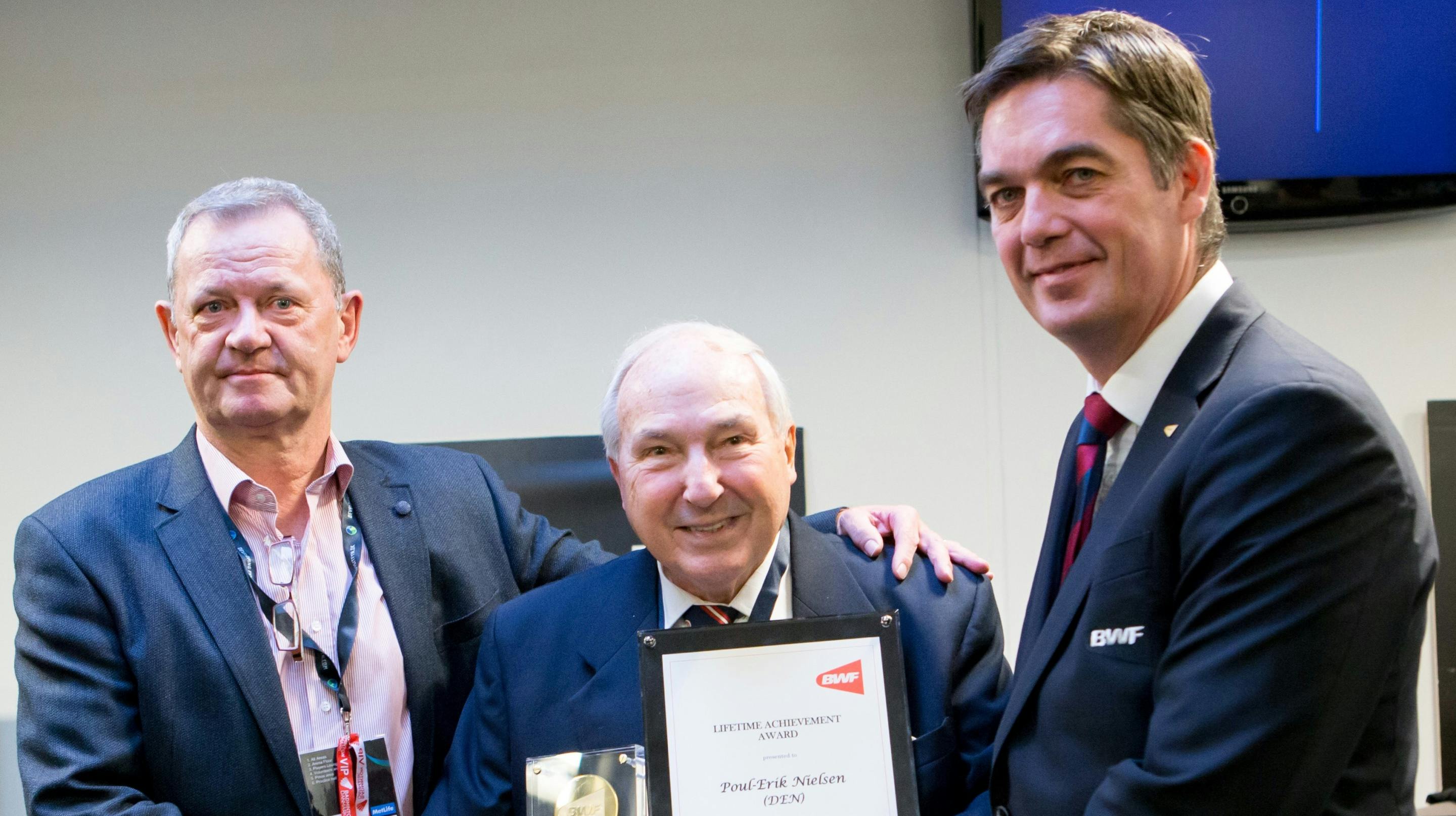 Poul-Erik Nielsen er gået bort. Badmintonlegenden blev 91 år gammel. 