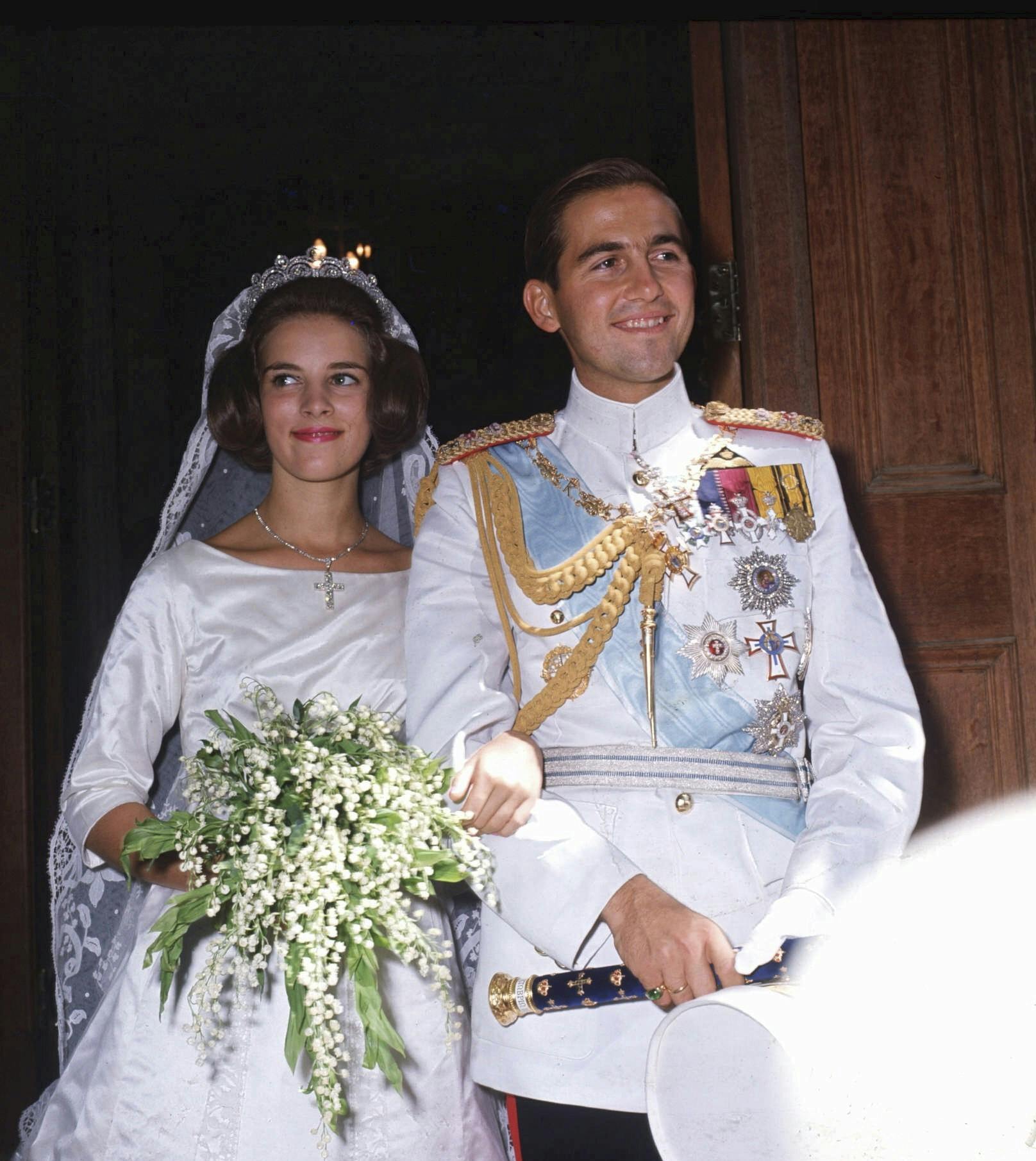 Dronning Anne-Marie og kong Konstantin