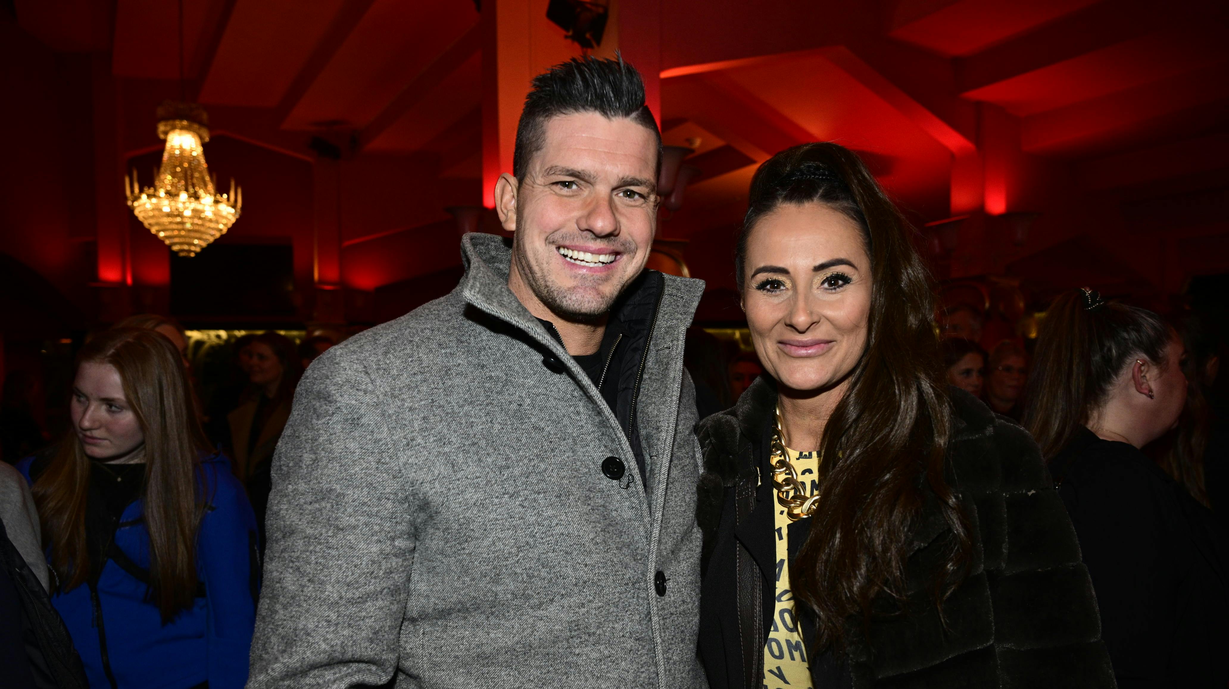 Kristian Ågaard og Michelle Dalsgaard fra "Fem fyre flytter ind". 