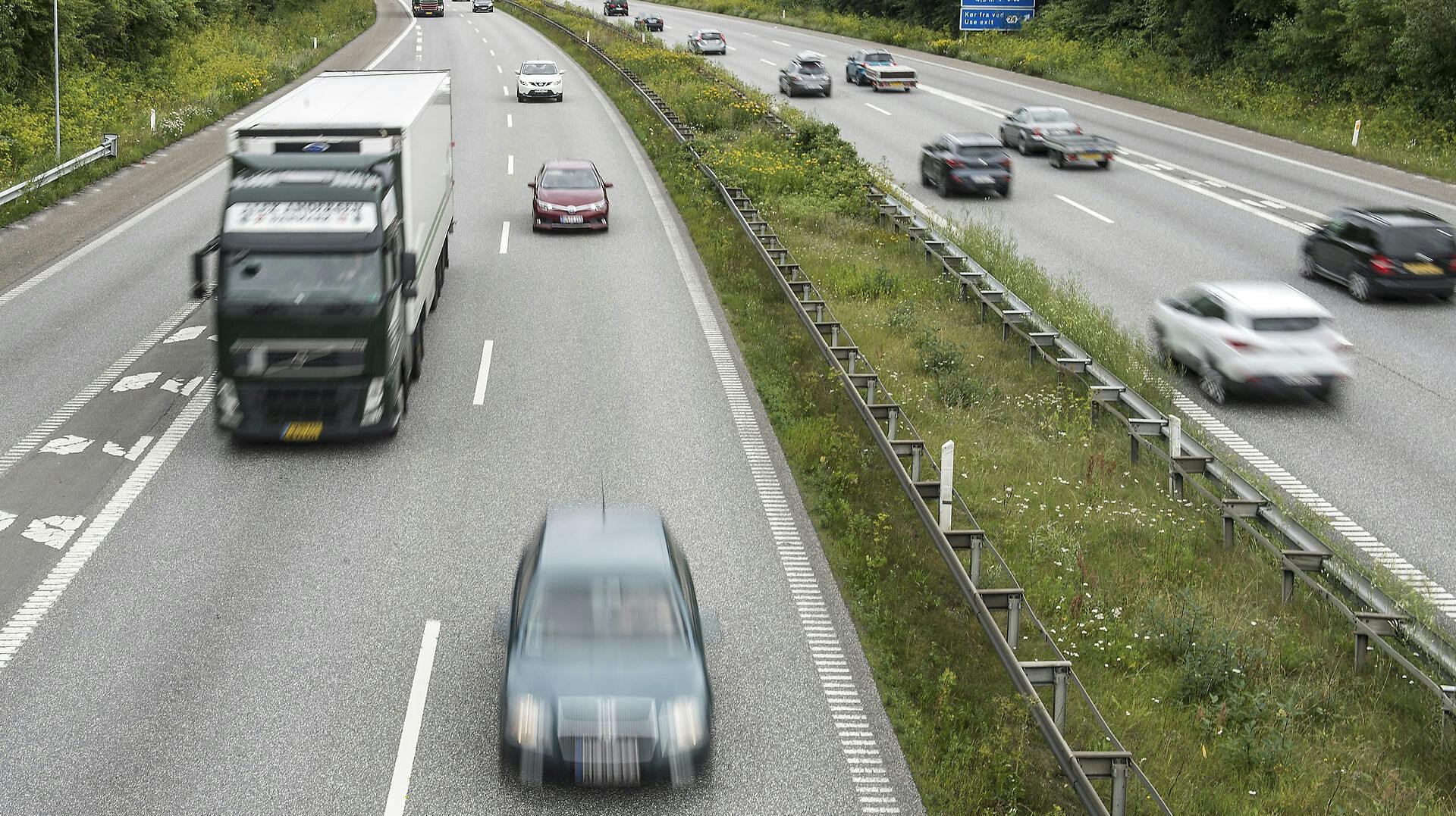 Danskerne kørte i 2022 langsommere end tidligere.