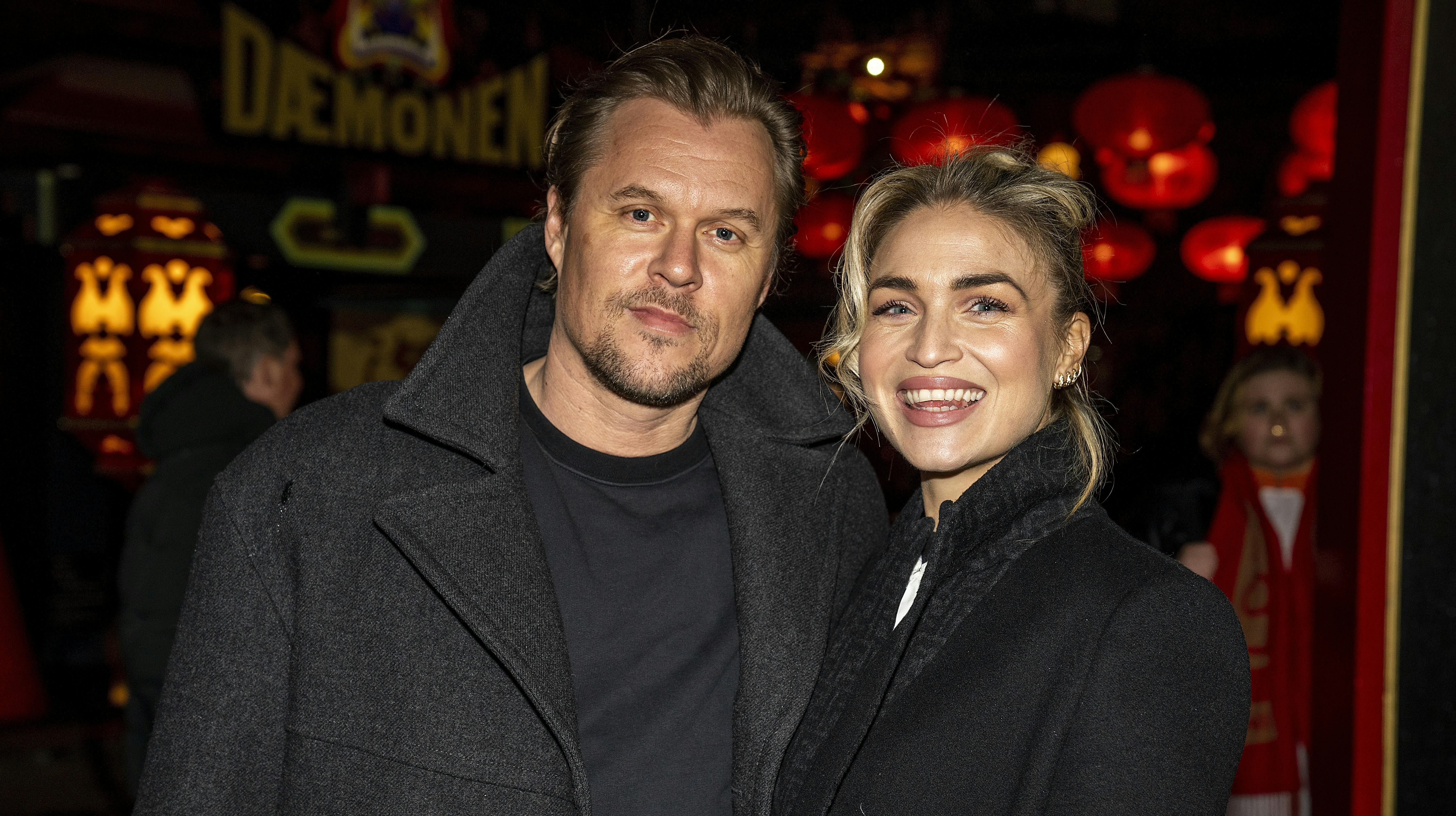 Christiane Schaumburg-Müller og hendes forlovede, Daniel Åxman, bliver meget snart mand og kone. 