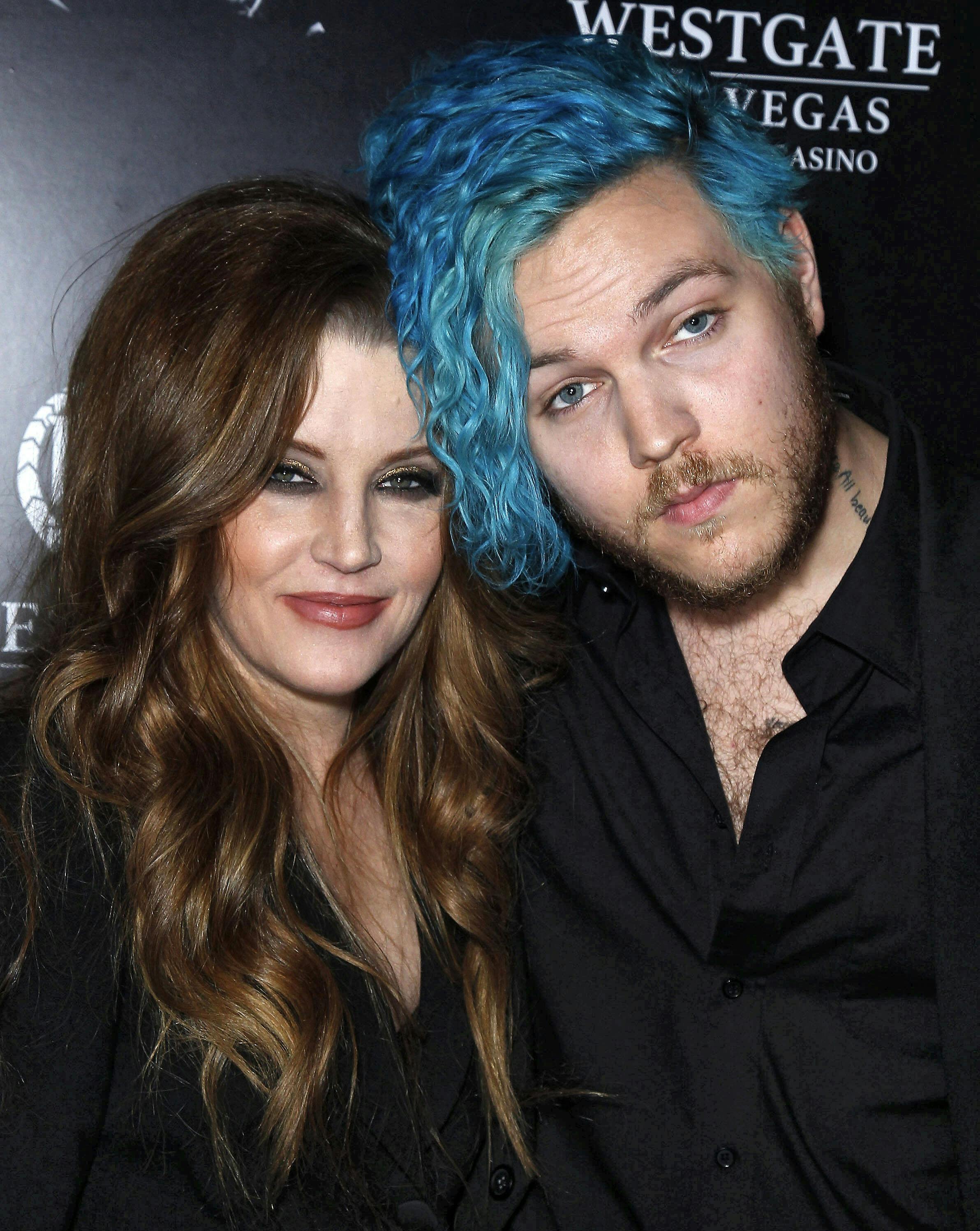 Benjamin Keough og Lisa Marie Presley