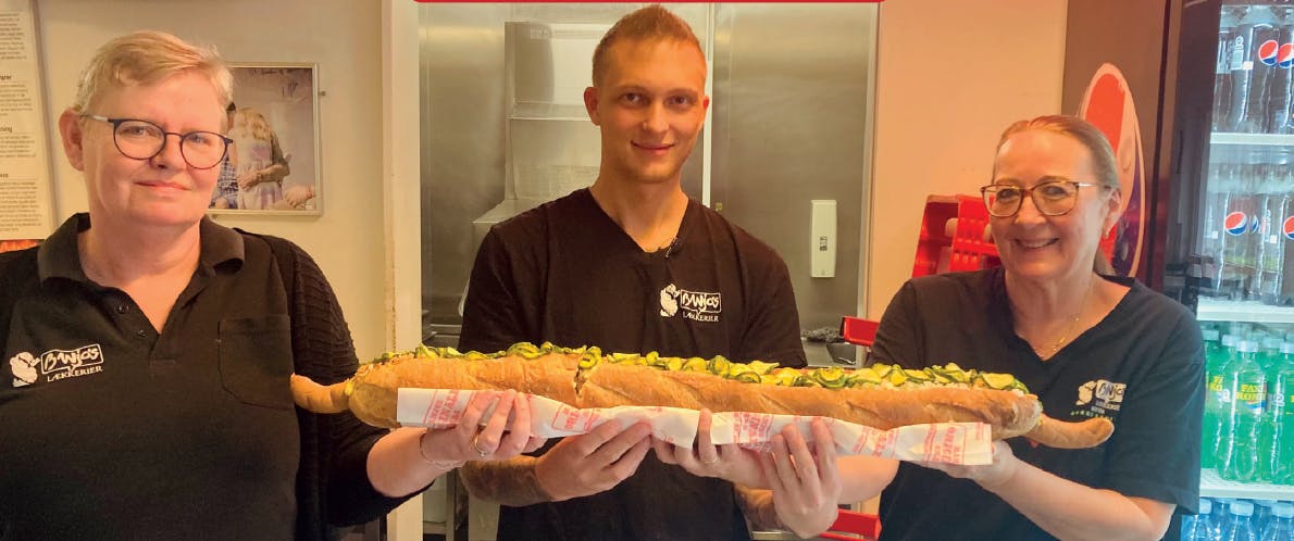 En laaang hotdog skal spises af&nbsp;de ypperste fynske kendisser, inden for Sport, kultur, politik. Det går ned den fjerde februar.