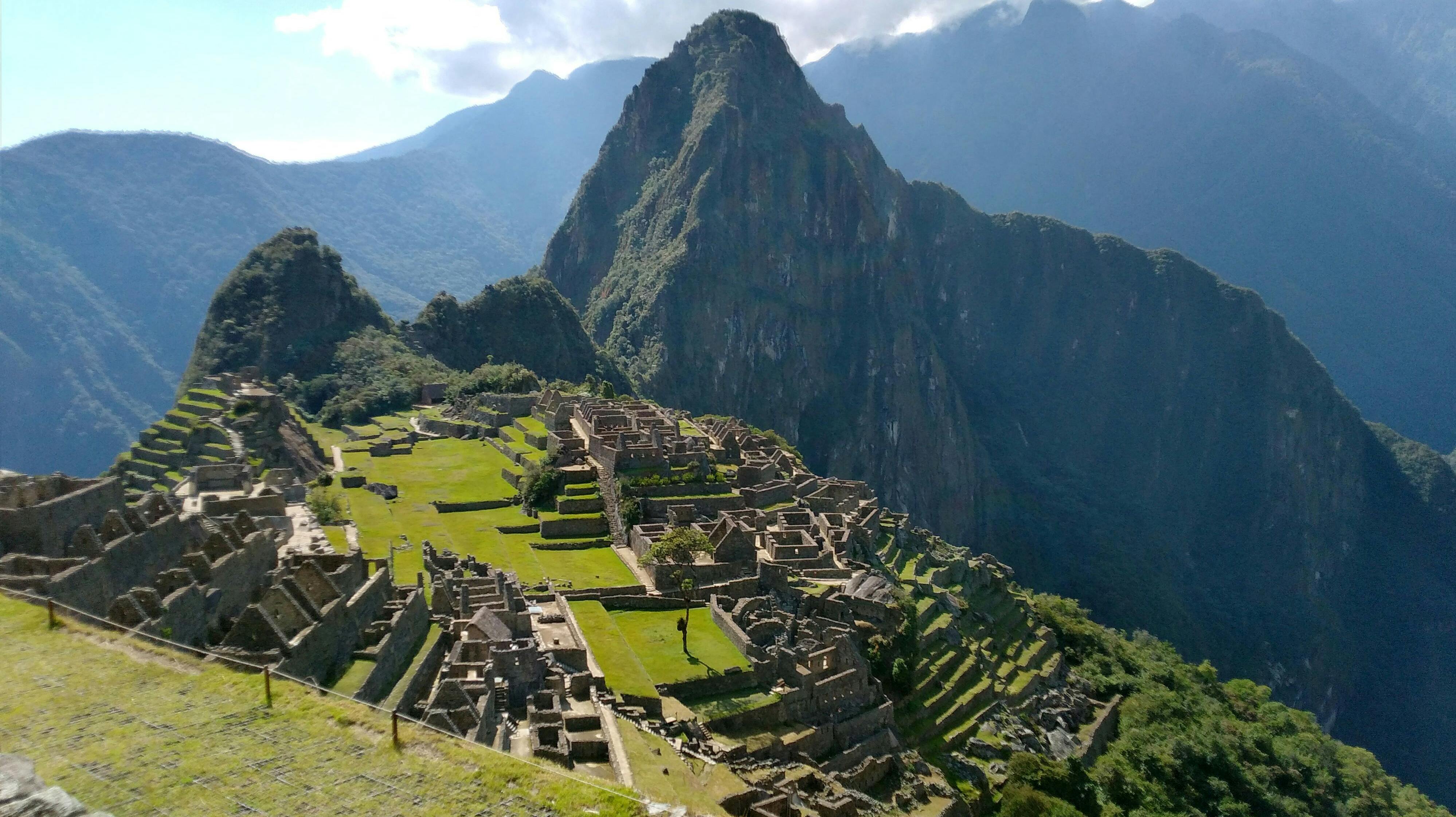 Machu Picchu er et yndet turistmål. nbsp;