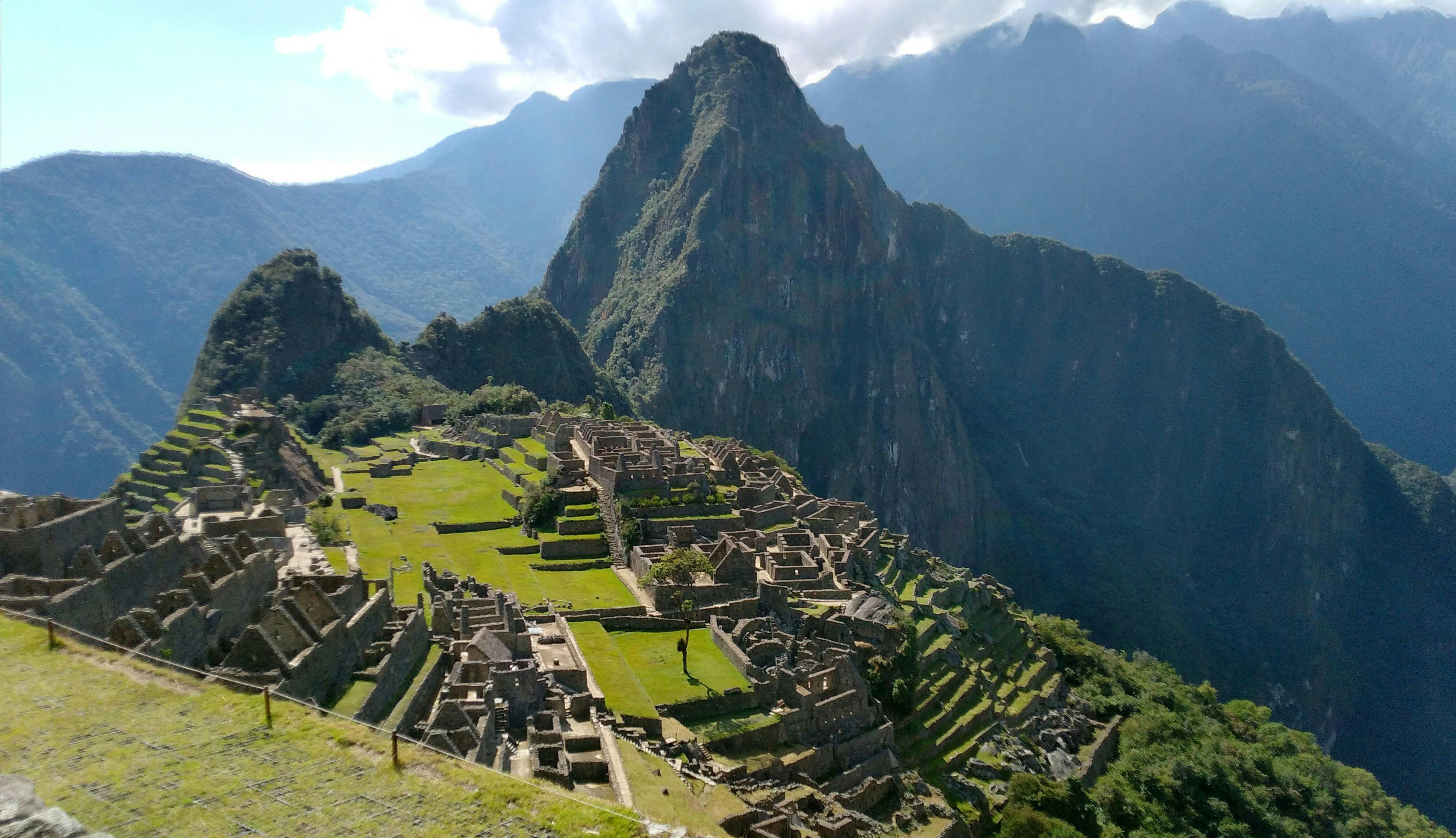 Machu Picchu er et yndet turistmål. nbsp;