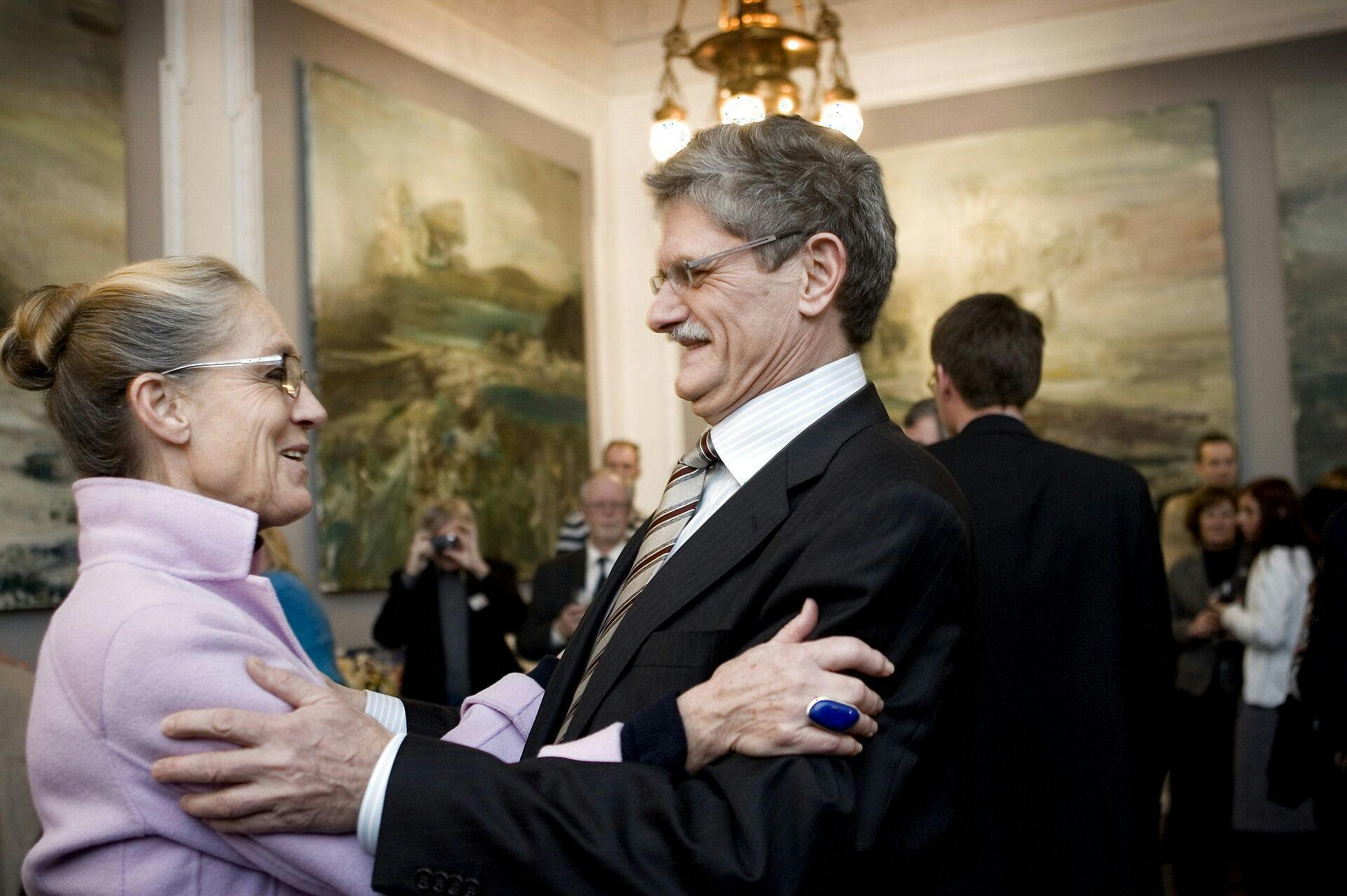 Mogens Lykketoft og Ritt Bjerregaard havde et tæt forhold på Christiansborg. Nu mindes han hende.&nbsp;