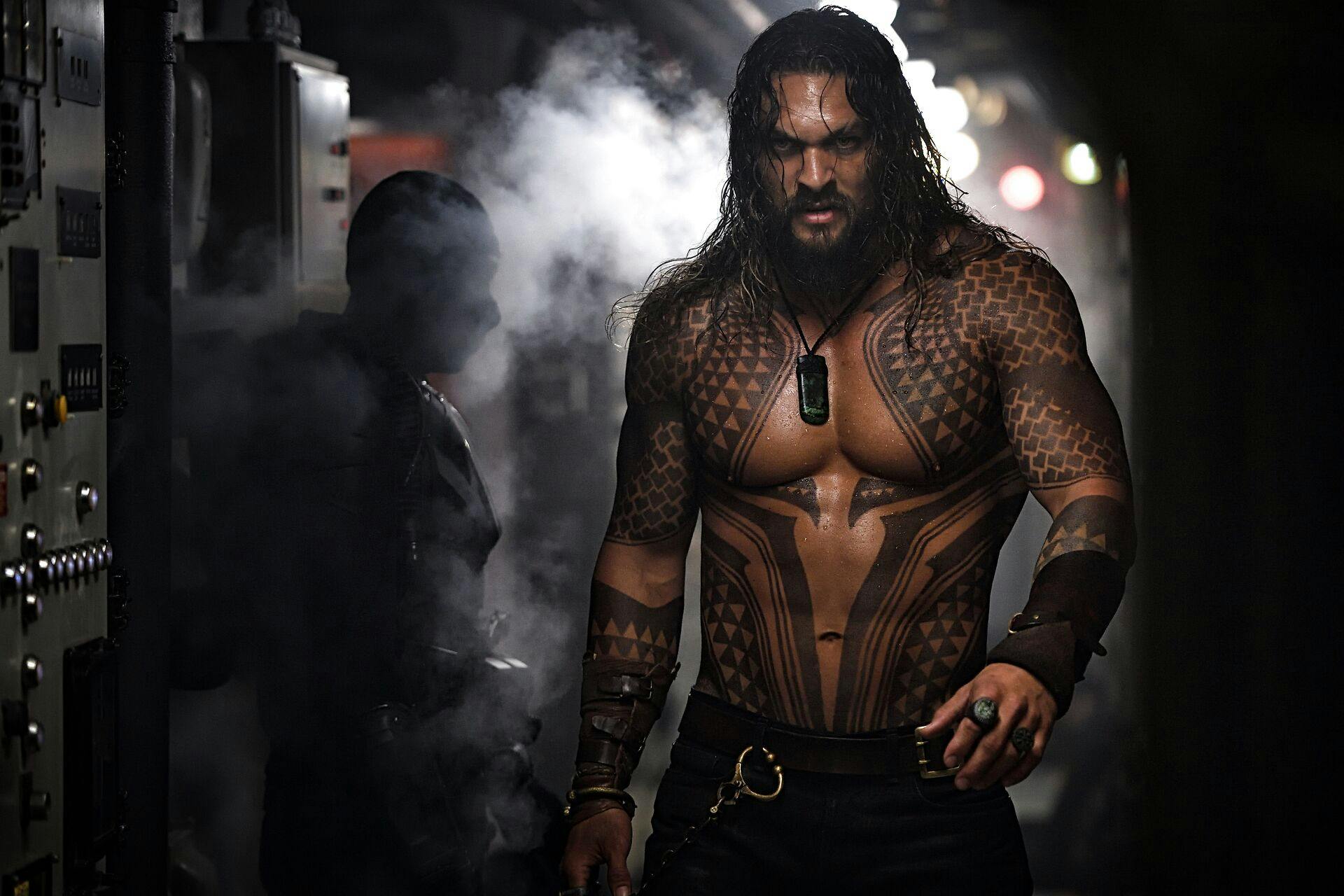 Jason Momoa i filmen "Aquaman".