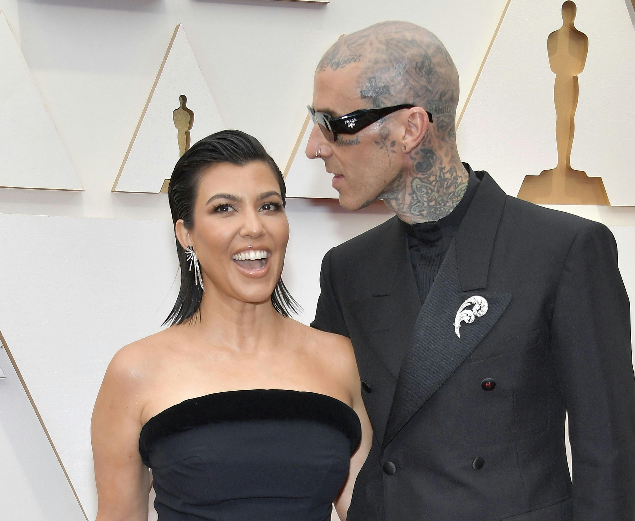 Kourtney Kardashian og Travis Barker blev gift sidste forår.