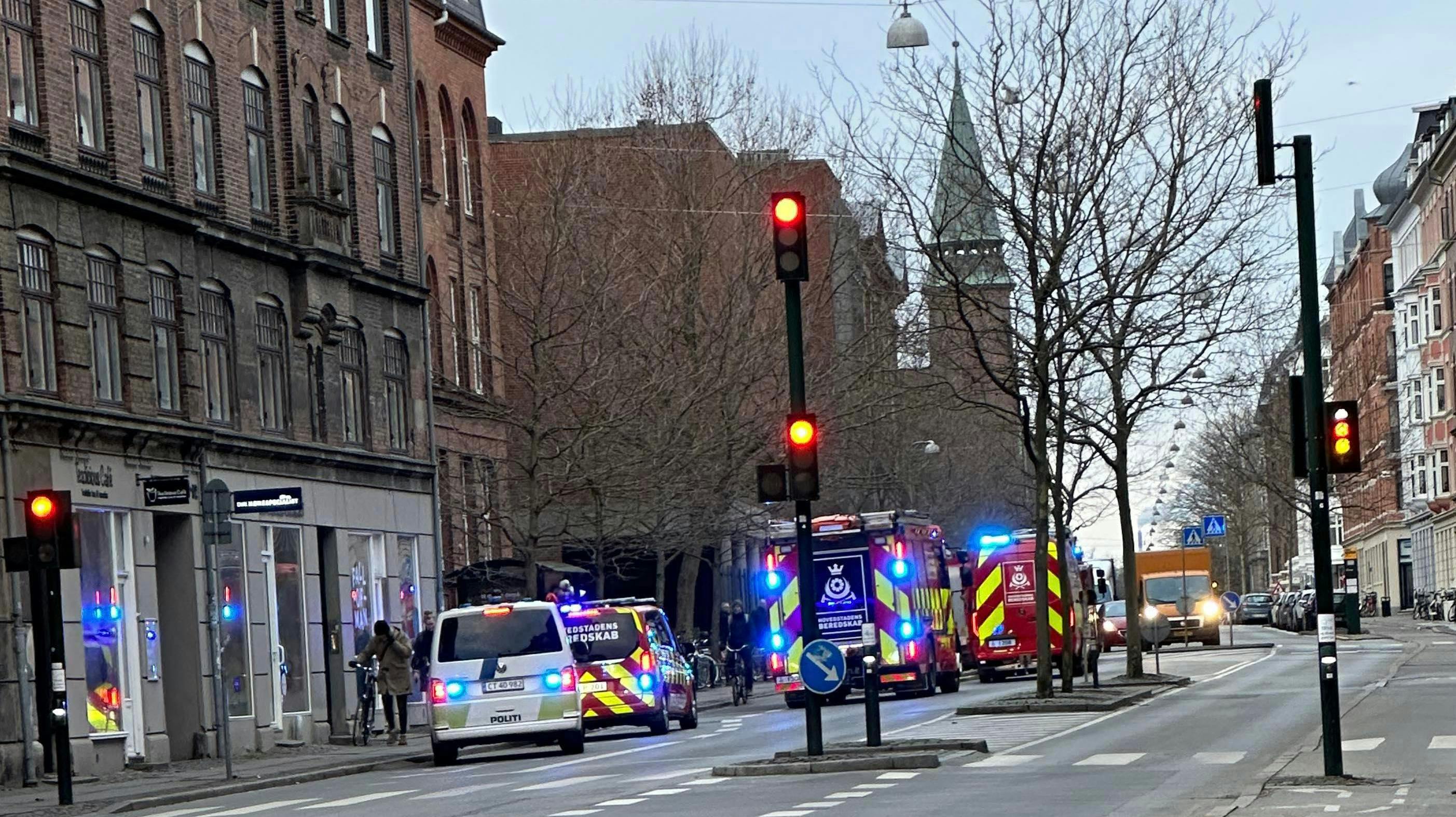Eleverne befinder sig i øjeblikket i Frederiksberg Centret. 