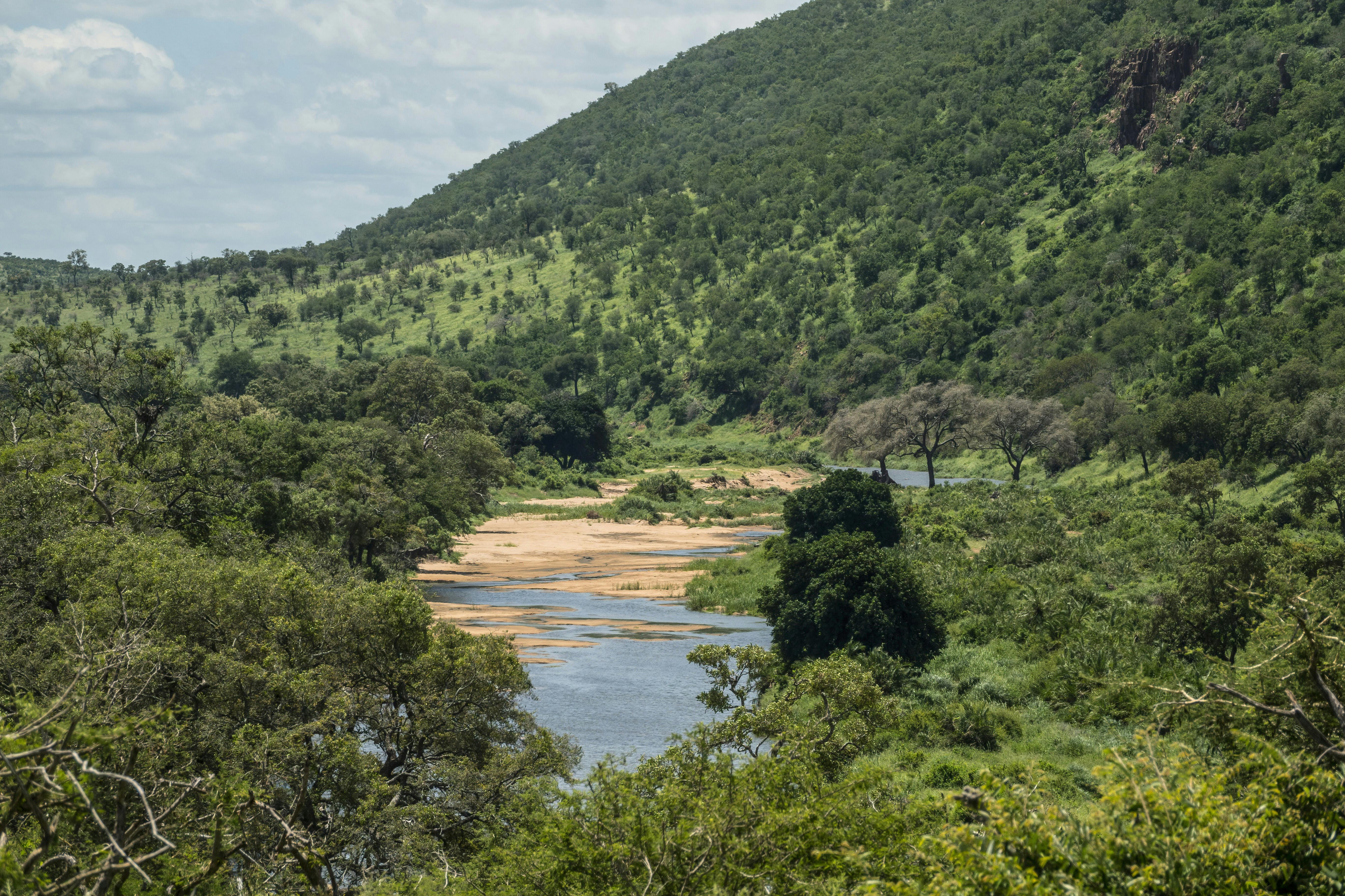 Det var i nærheden af den smukke Kruger Nationalpark i Sydafrika, at Britta nød livet i sit hus.