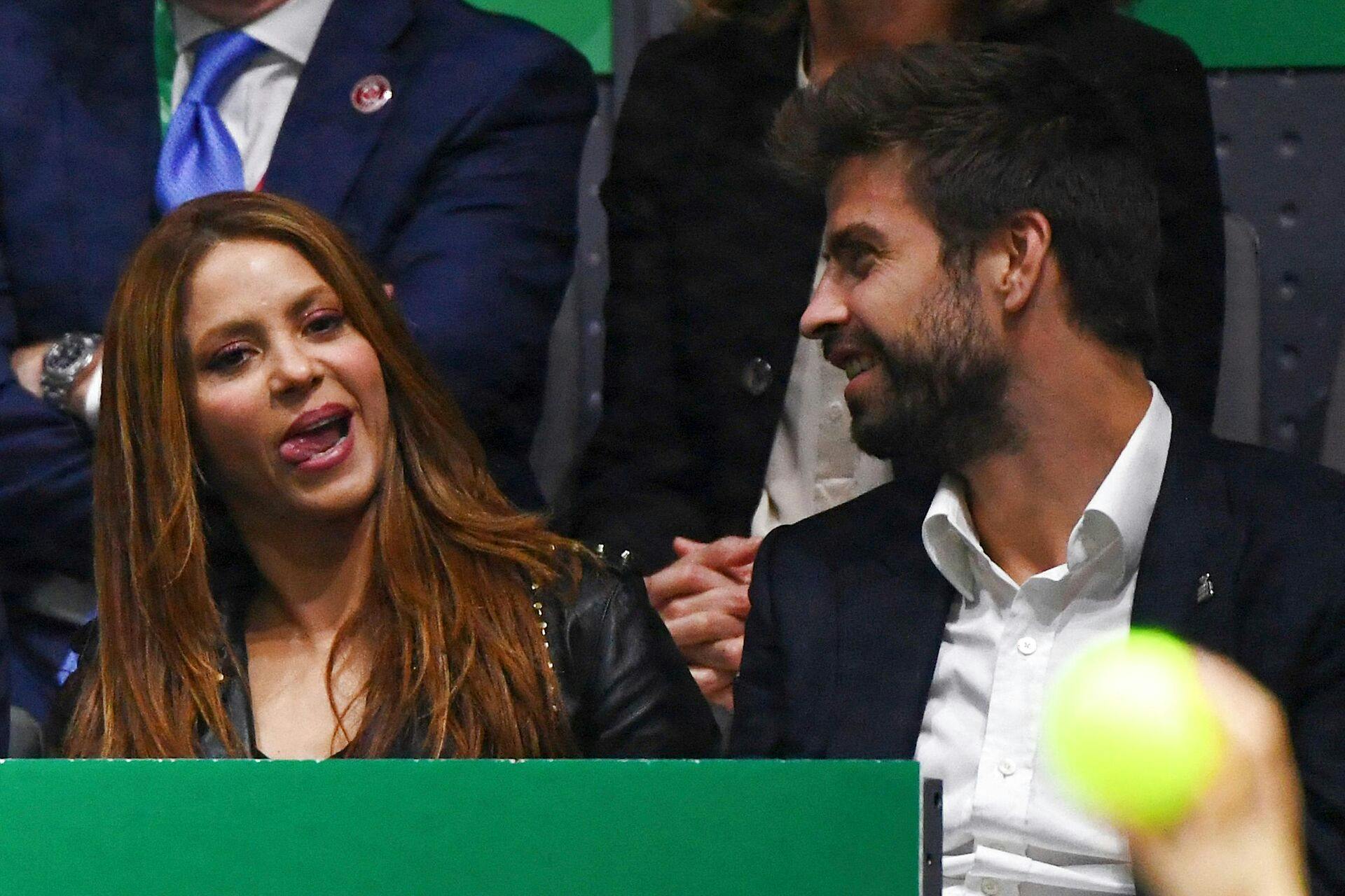 Arkivfoto fra november 2019 af Shakira og Gerard Pique.