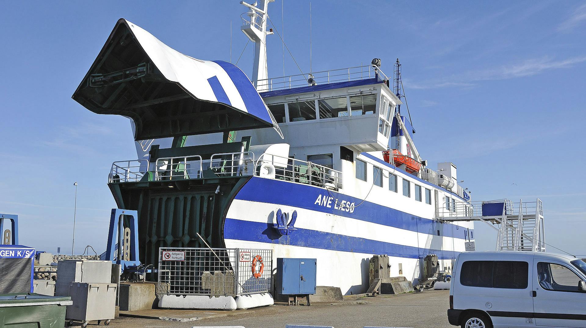 Ulykken skete på Læsø-færgen Ane Læsø.