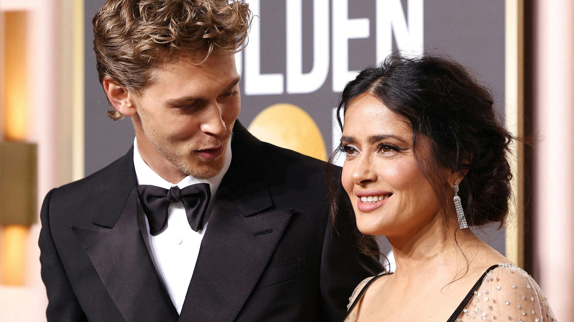 Salma Hayek stjal i den grad showet, da hun dukkede op til "Magic Mike"-premieren.