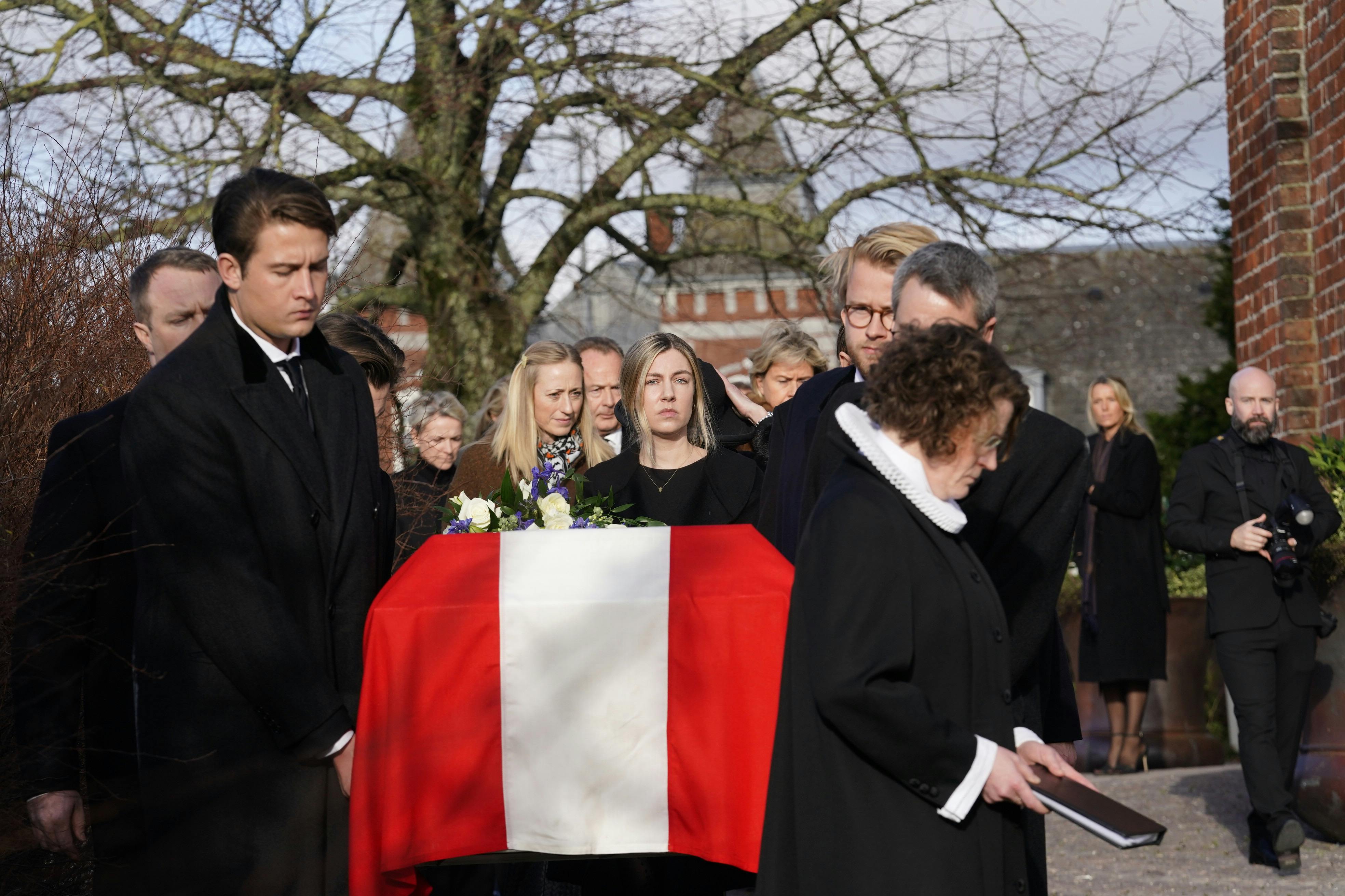 Grev Ditlev fik en smuk begravelse.