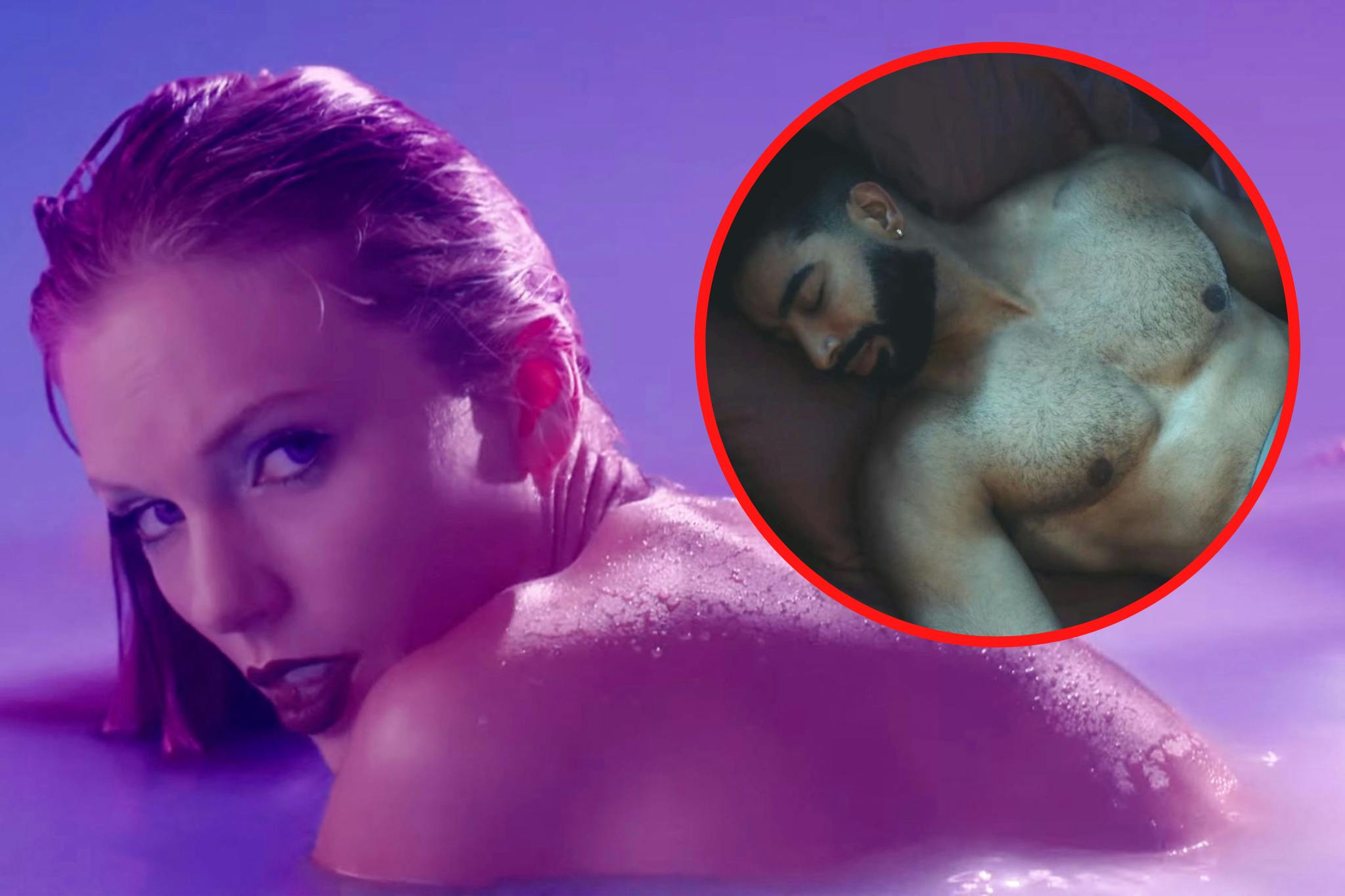 Der er masser af varme følelser i Taylor Swifts nye musikvideo, hvor hun og Laith Ashley er nøgne.