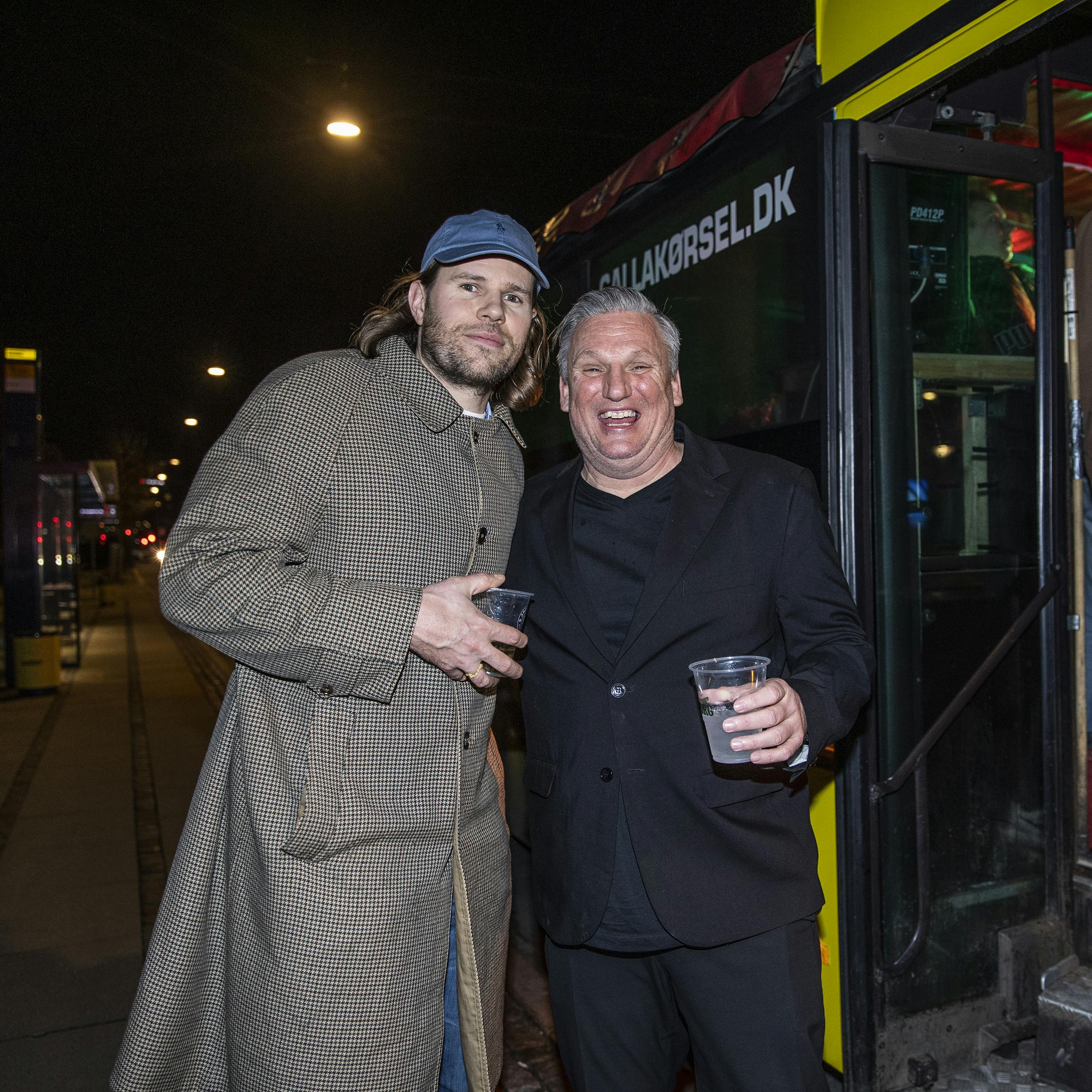 Fest og glade dage hos Mikkel Hansen og Nikolaj Jacobsen, der fejrede VM-guldet.