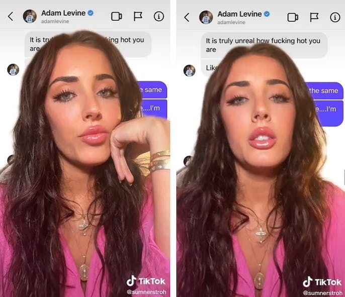 Screenshots fra den video, som Sumner Stroh delte i efteråret.