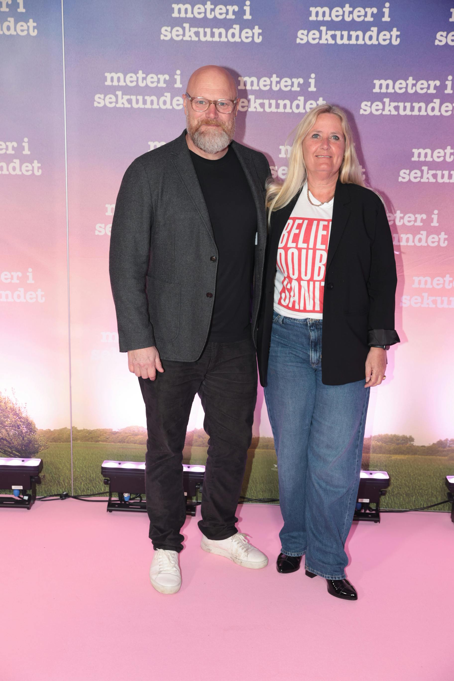 Mads Steffensen var sammen med konen Marianne taget et smut i biografen. 