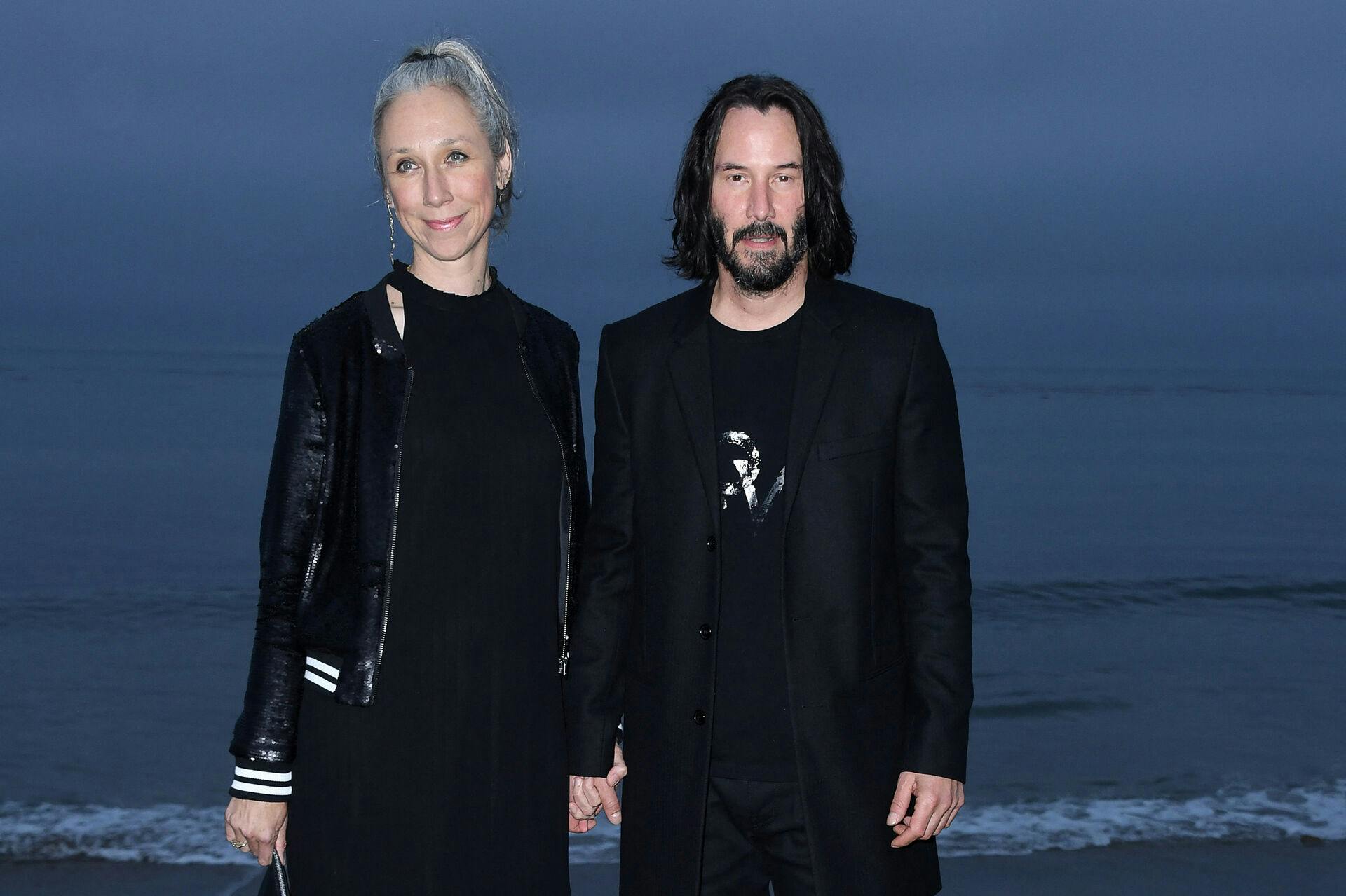 Keanu Reeves og hans kæreste, kunstneren Alexandra Grant.
