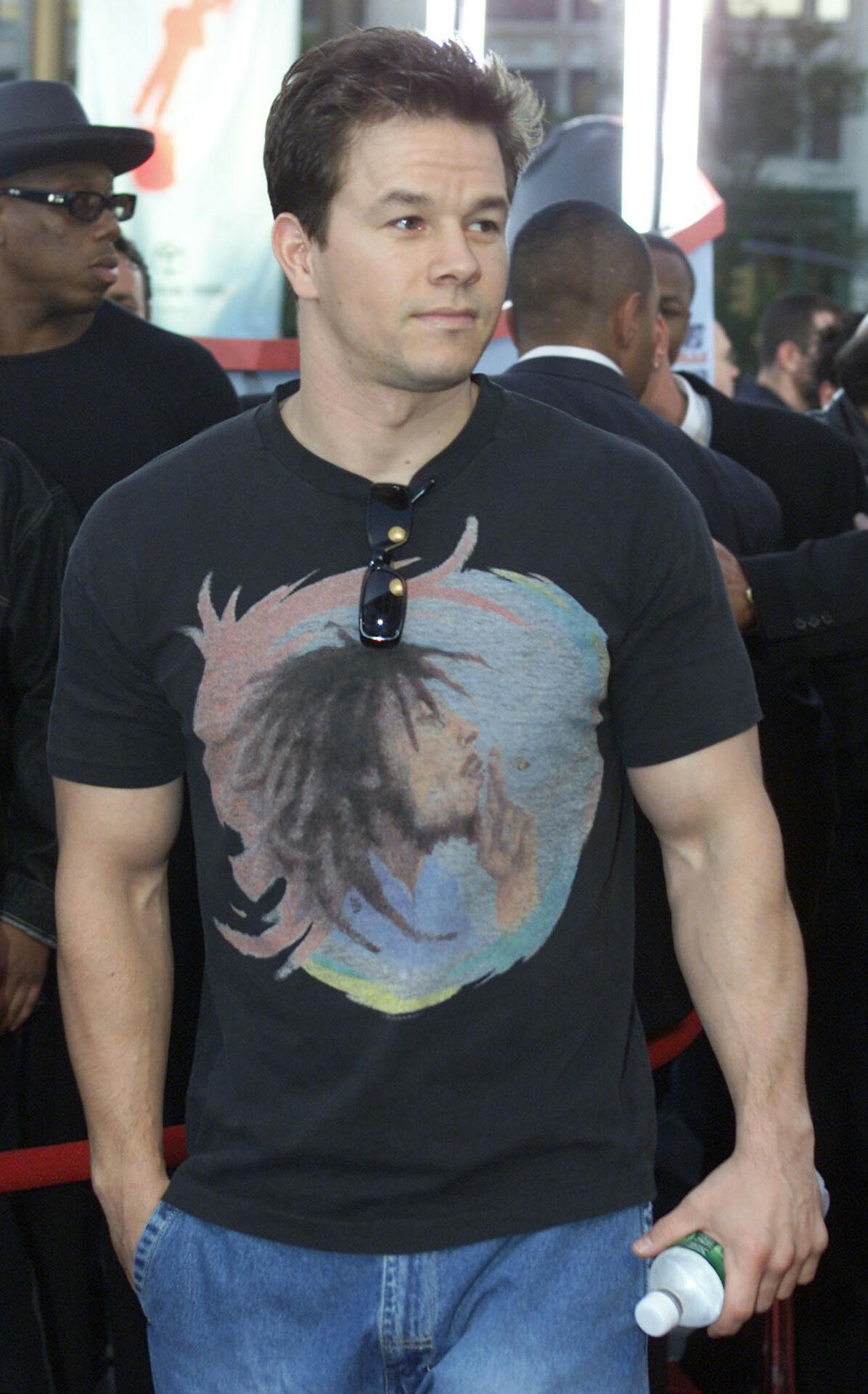 Mark Wahlberg til MTV Video Music Awards i september 2001.

