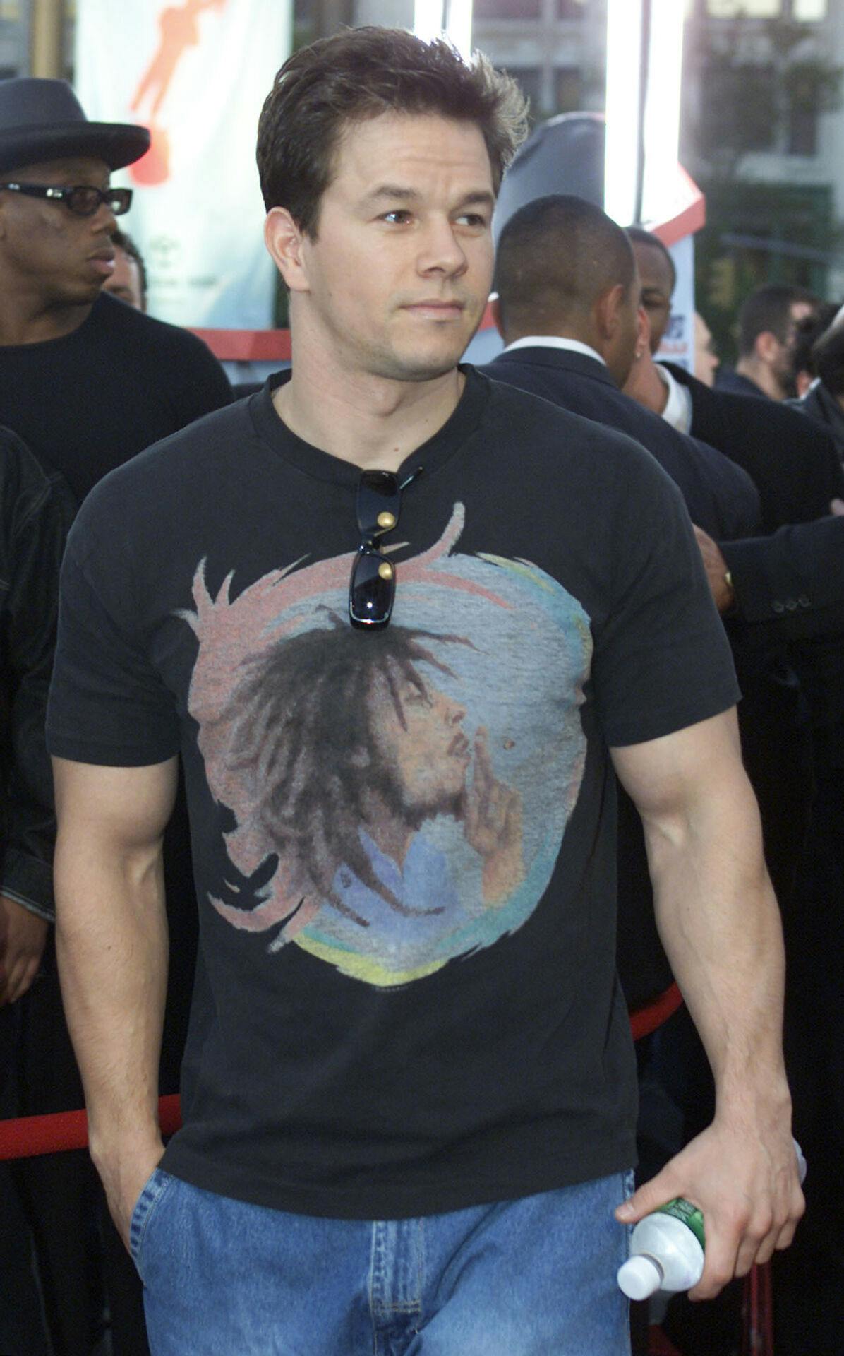 Mark Wahlberg til MTV Video Music Awards i september 2001.