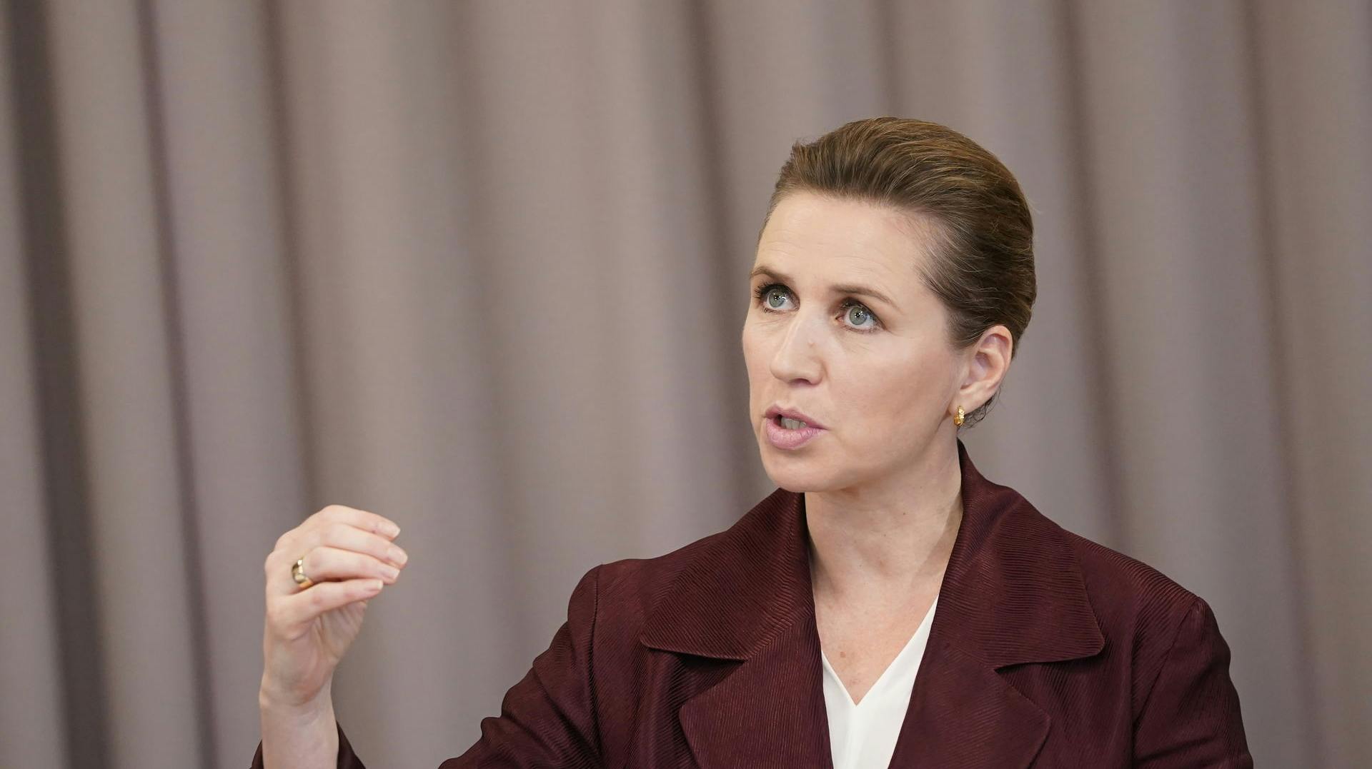 Mette Frederiksen kom blandt andet med en spydende kommentar til den danske folkeskole. 