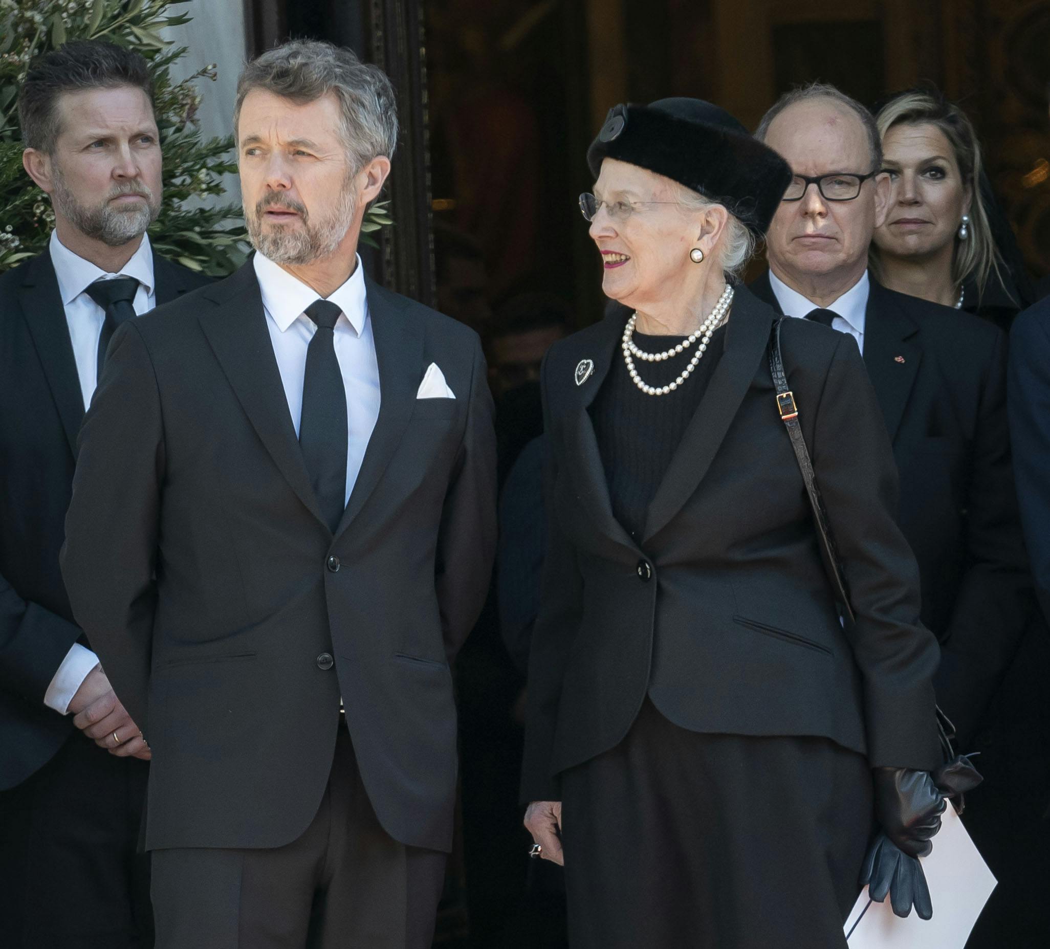 Dronning Margrethe, kronprins Frederik