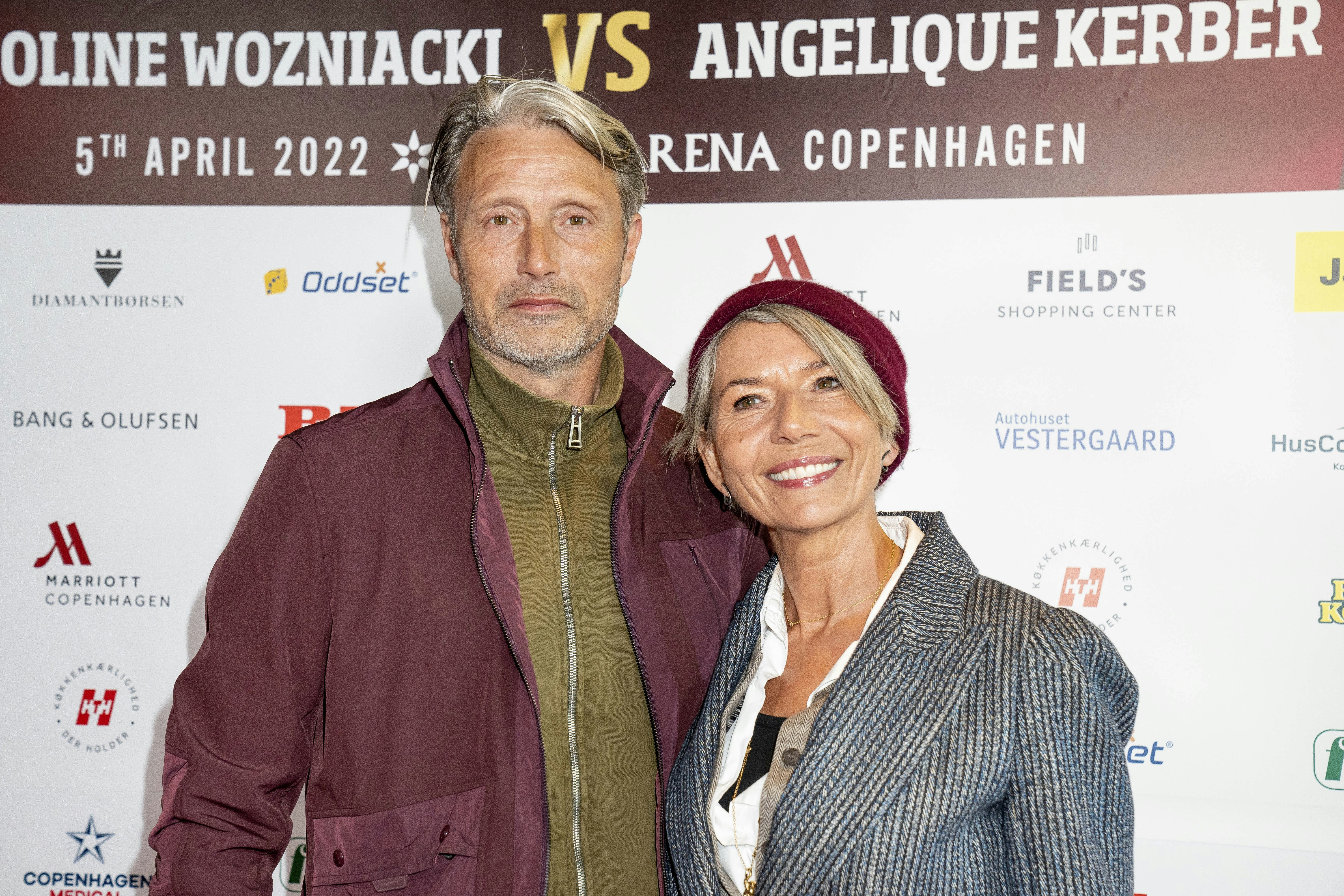 Mads Mikkelsen og Hanne Jacobsen