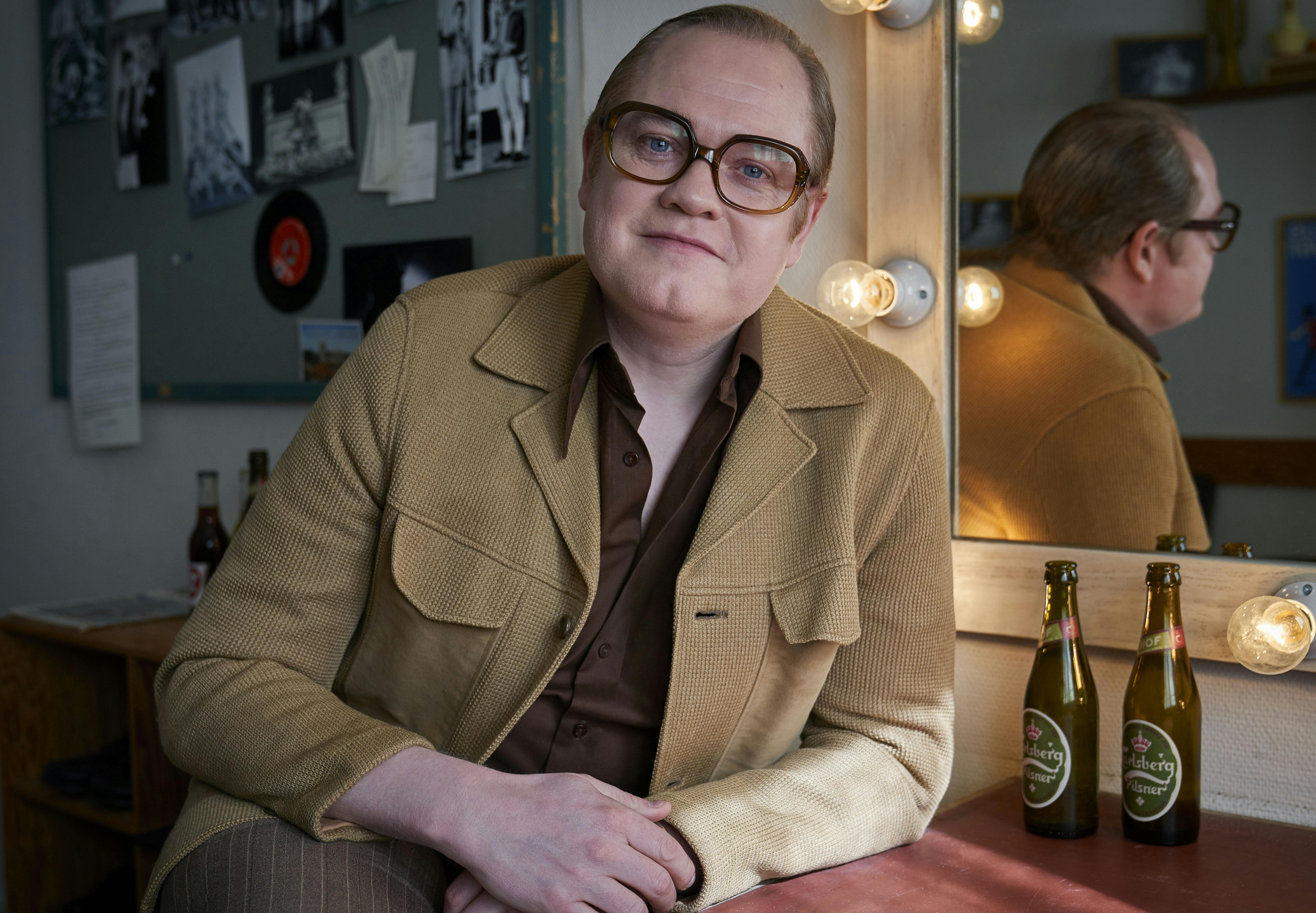 Esben Dalgaard som Jørgen Ryg i "Dansegarderoben" 