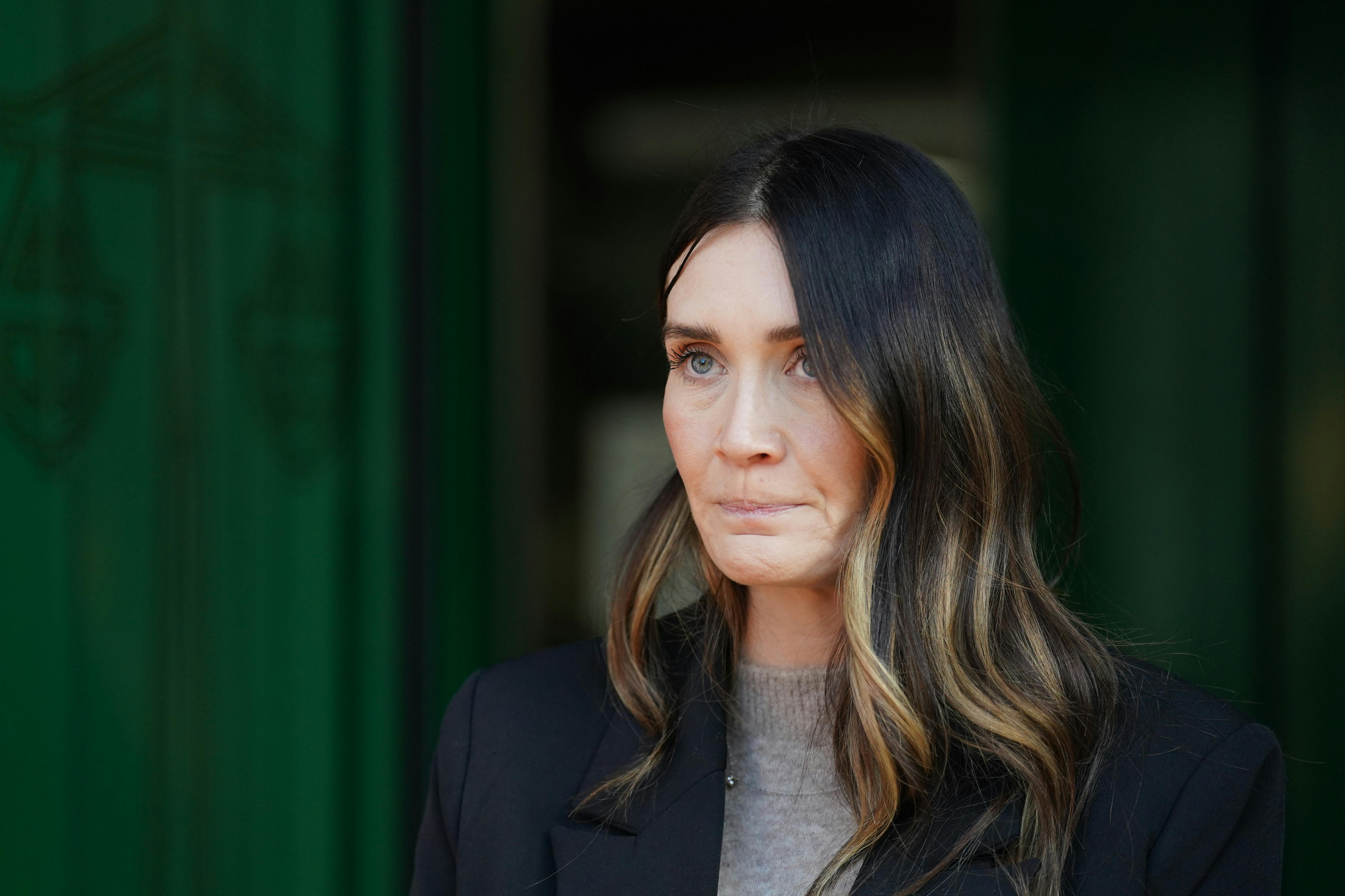 Peta Cavendish stod frem foran pressen efter domsafsigelsen.