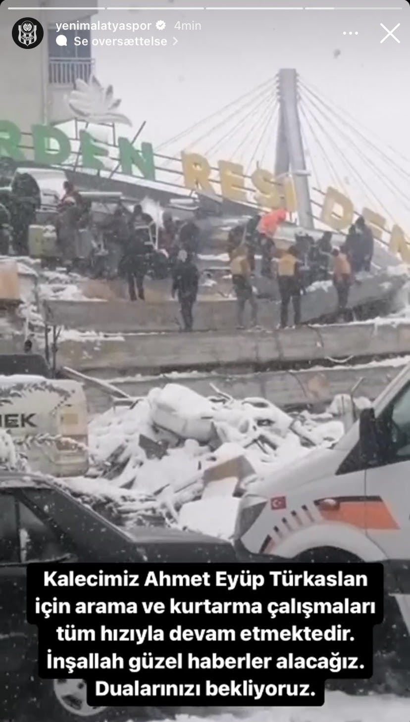 Türkaslans klub fortæller, at man stadig leder efter målmanden.