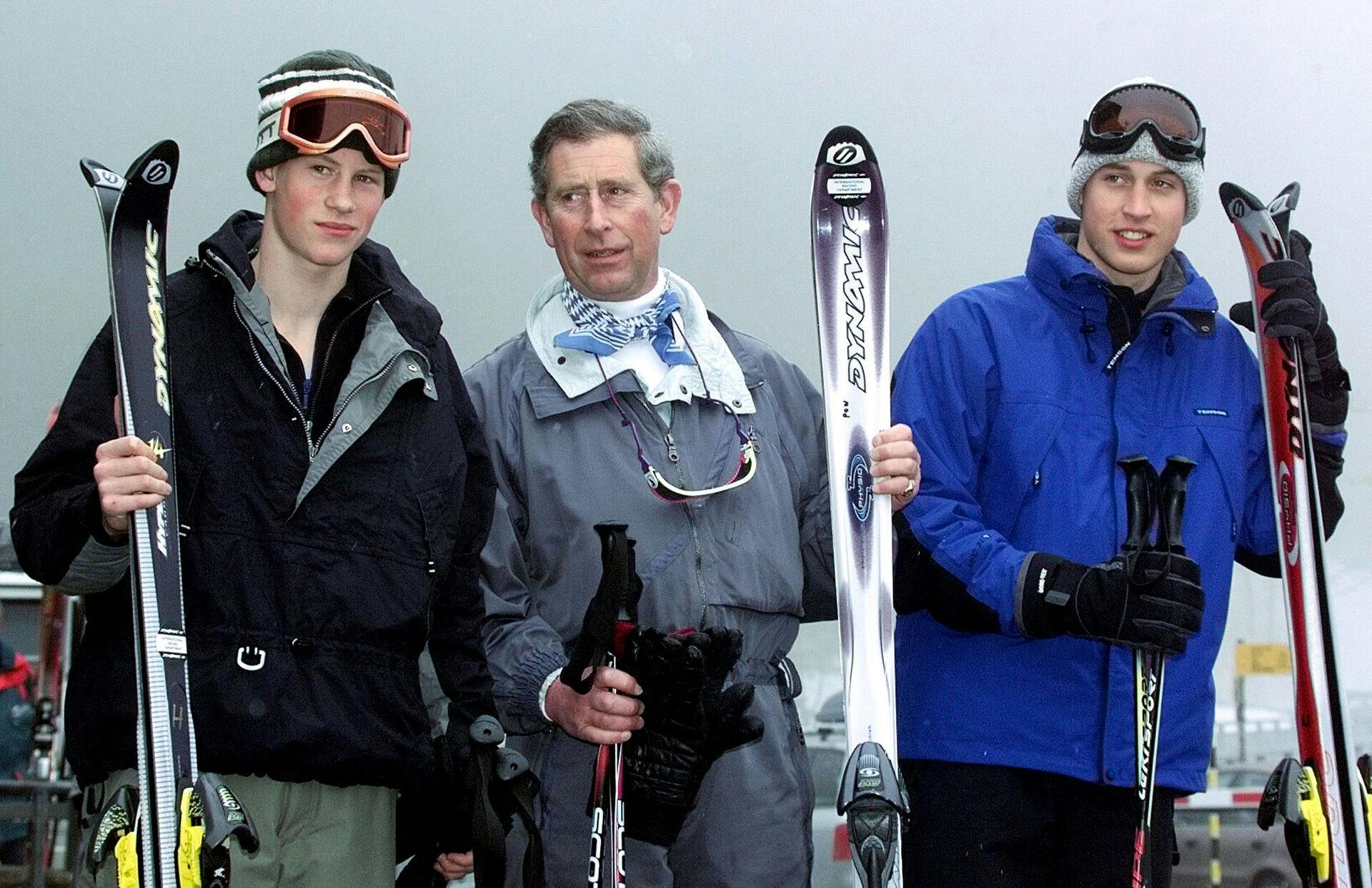 Kong Charles har gennem flere år været på ski i Klosters i Schweiz blandt andet med sine sønner Harry og William.