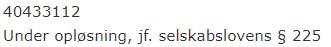Sådan ser status ud lige nu for Ditte Julies virksomhed.