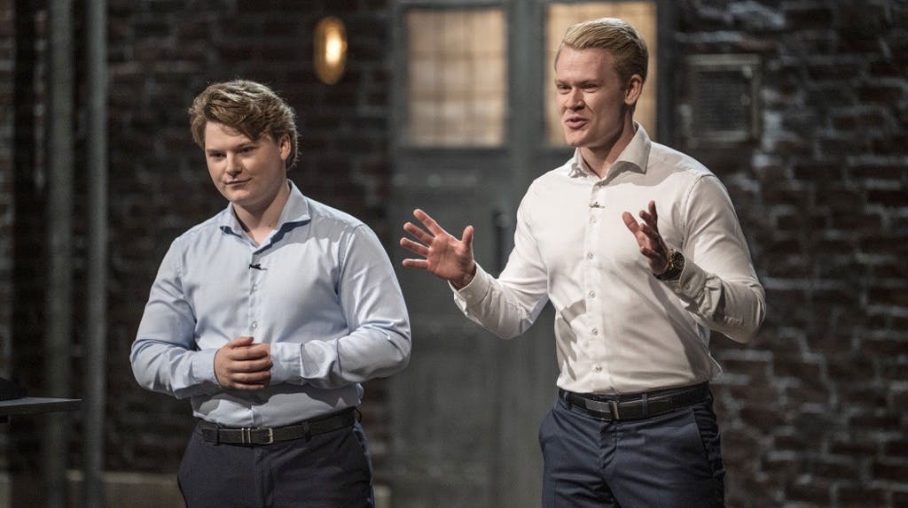 Løverne var ellevilde med Christian og Niklas. 