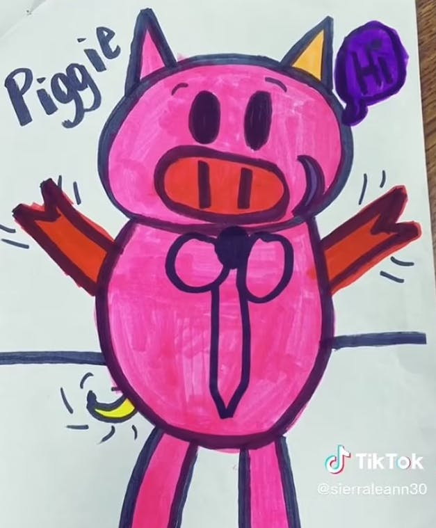 Der er blot tale om en butterfly, fastholder mor og datter. Læreren er dog ikke enig. 