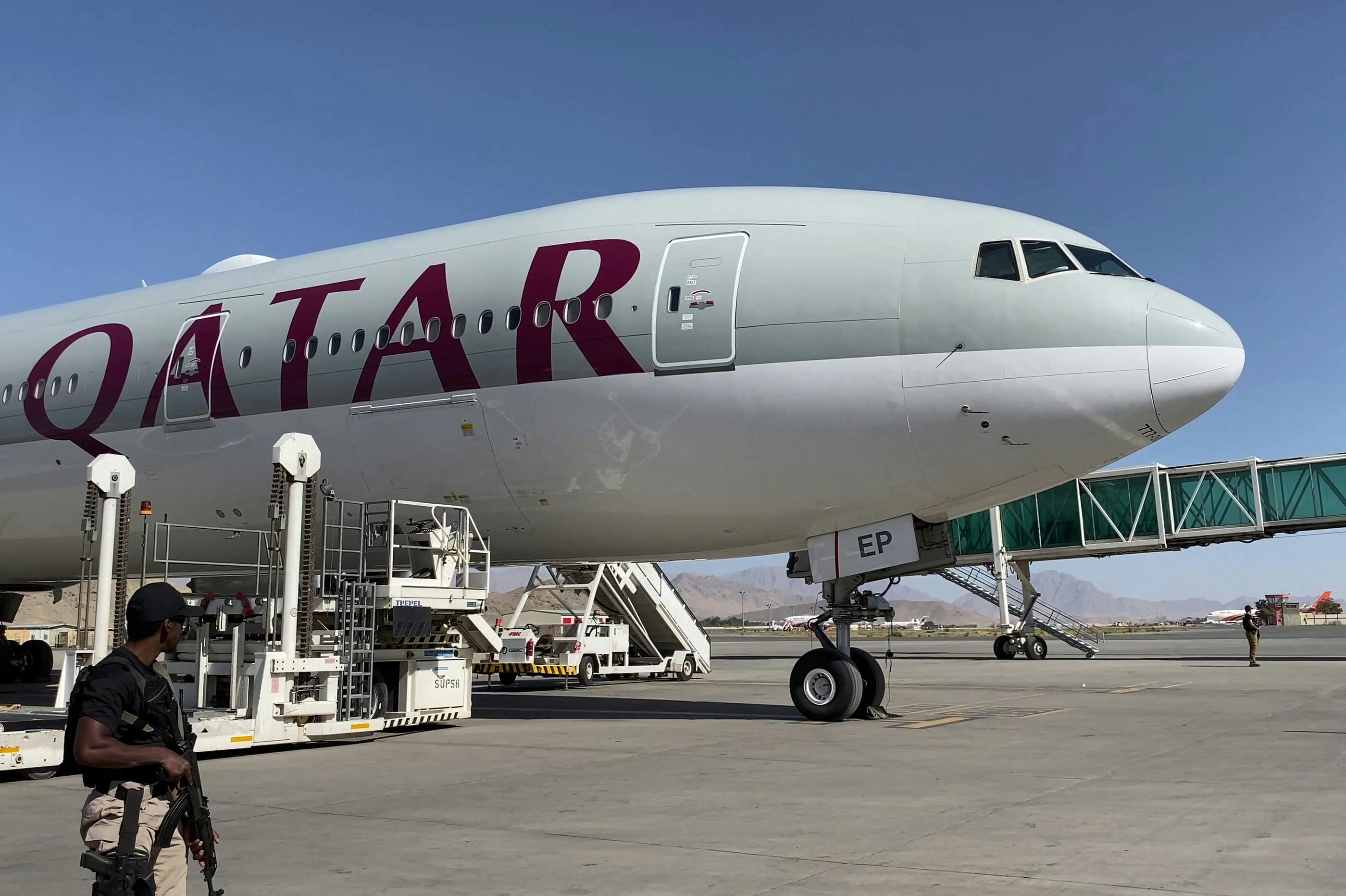 Et fly mod København fra Doha tabte højde og var kun 260 meter over Jorden, før flyet igen begyndte at stige. (Arkivfoto)